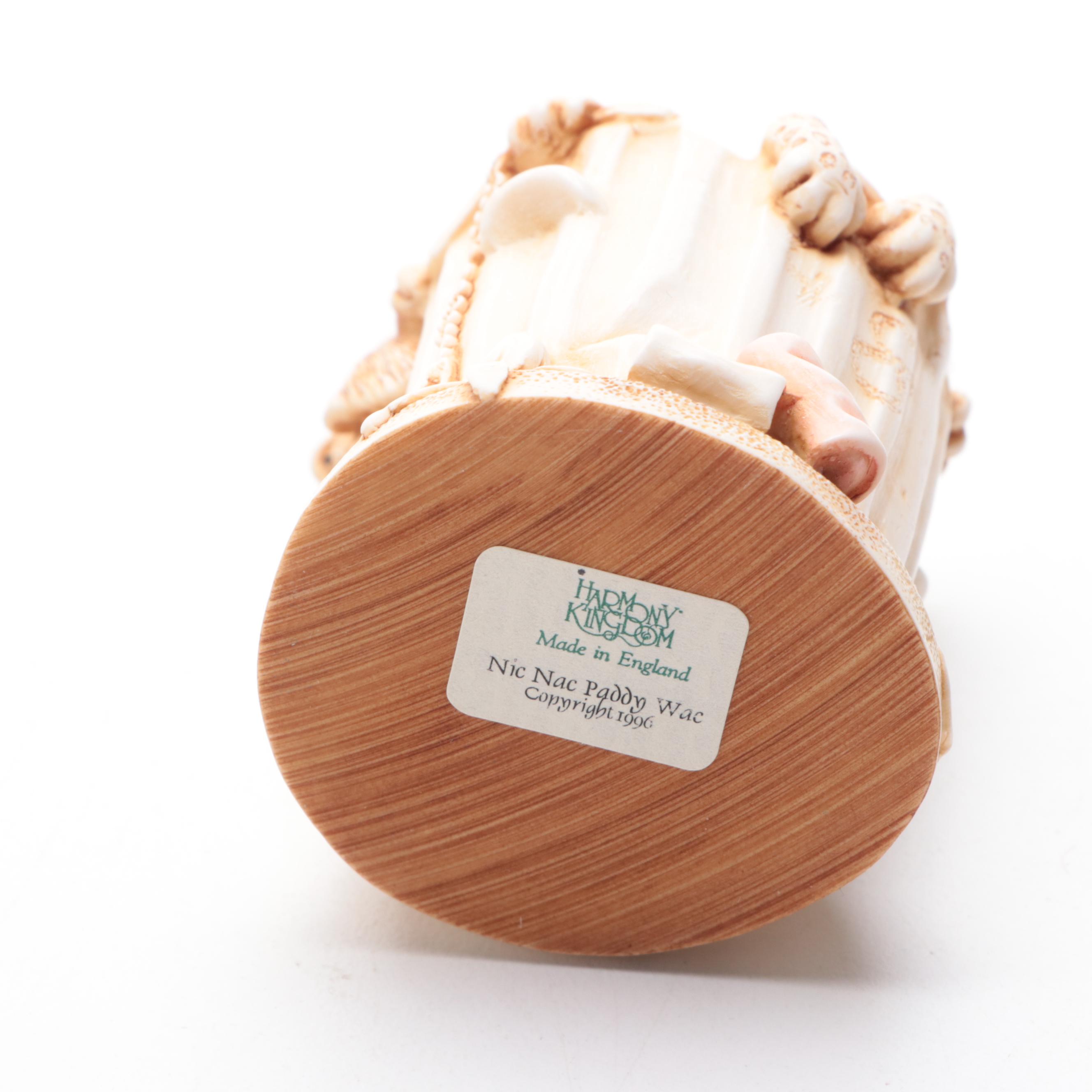 Harmony Kingdom "Nic Nac Paddy Wac" and "Retired Racers" Resin Boxes