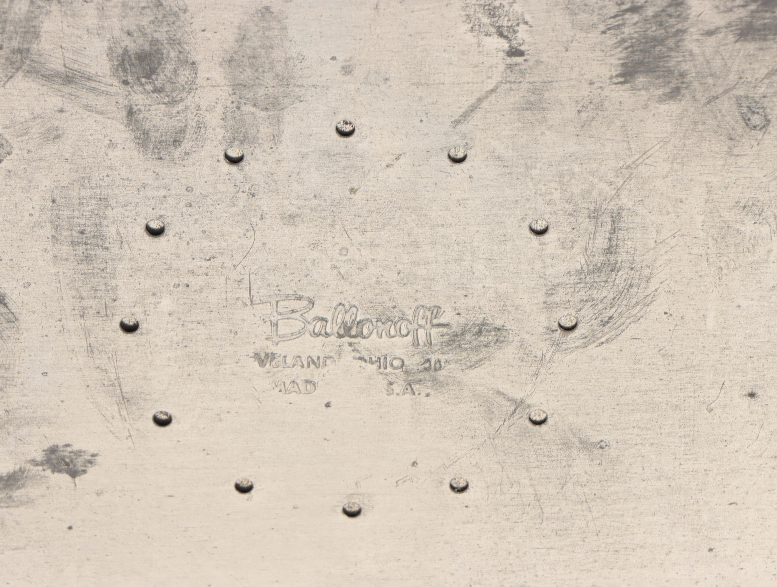 Mushroom Burnt Orange Metal Bread Box, 1970s