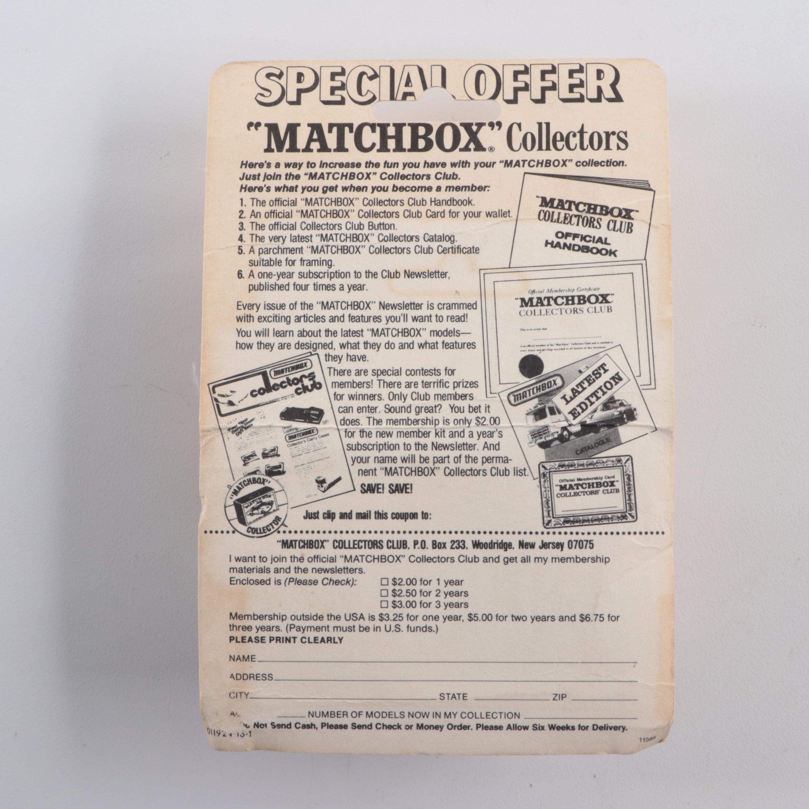 Matchbox American Muscle Cars and More Diecast Vehicles