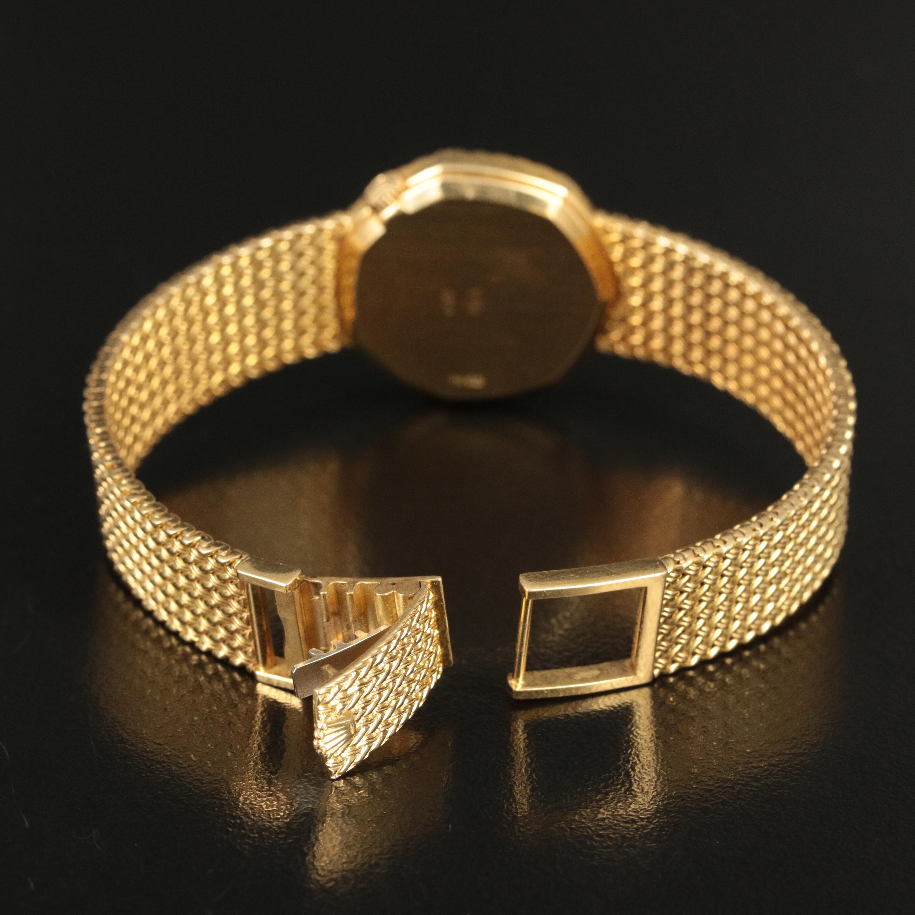 1981 Rolex Cellini Custom Diamond Bezel Watch