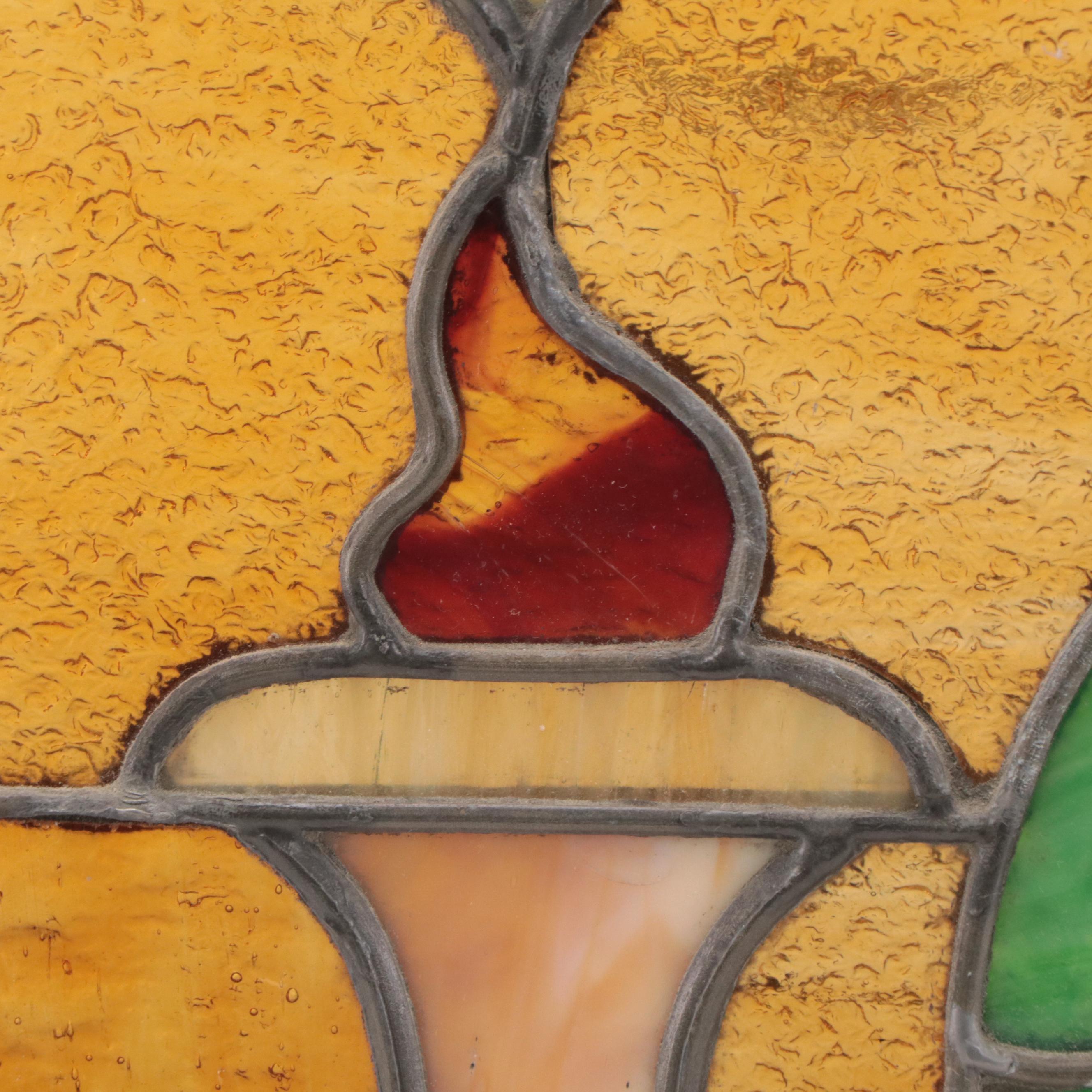 Wall Hanging Stained Glass Panel