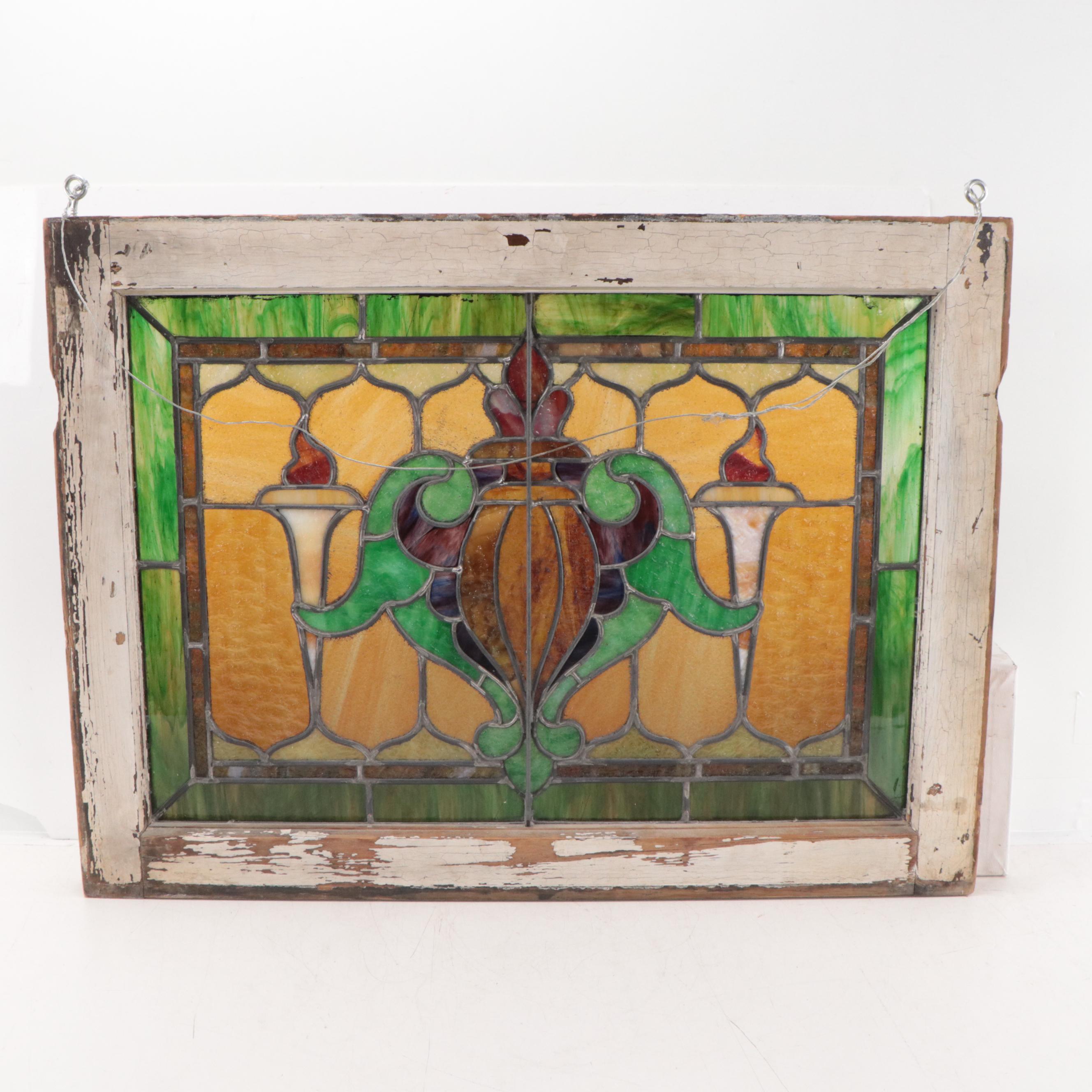 Wall Hanging Stained Glass Panel