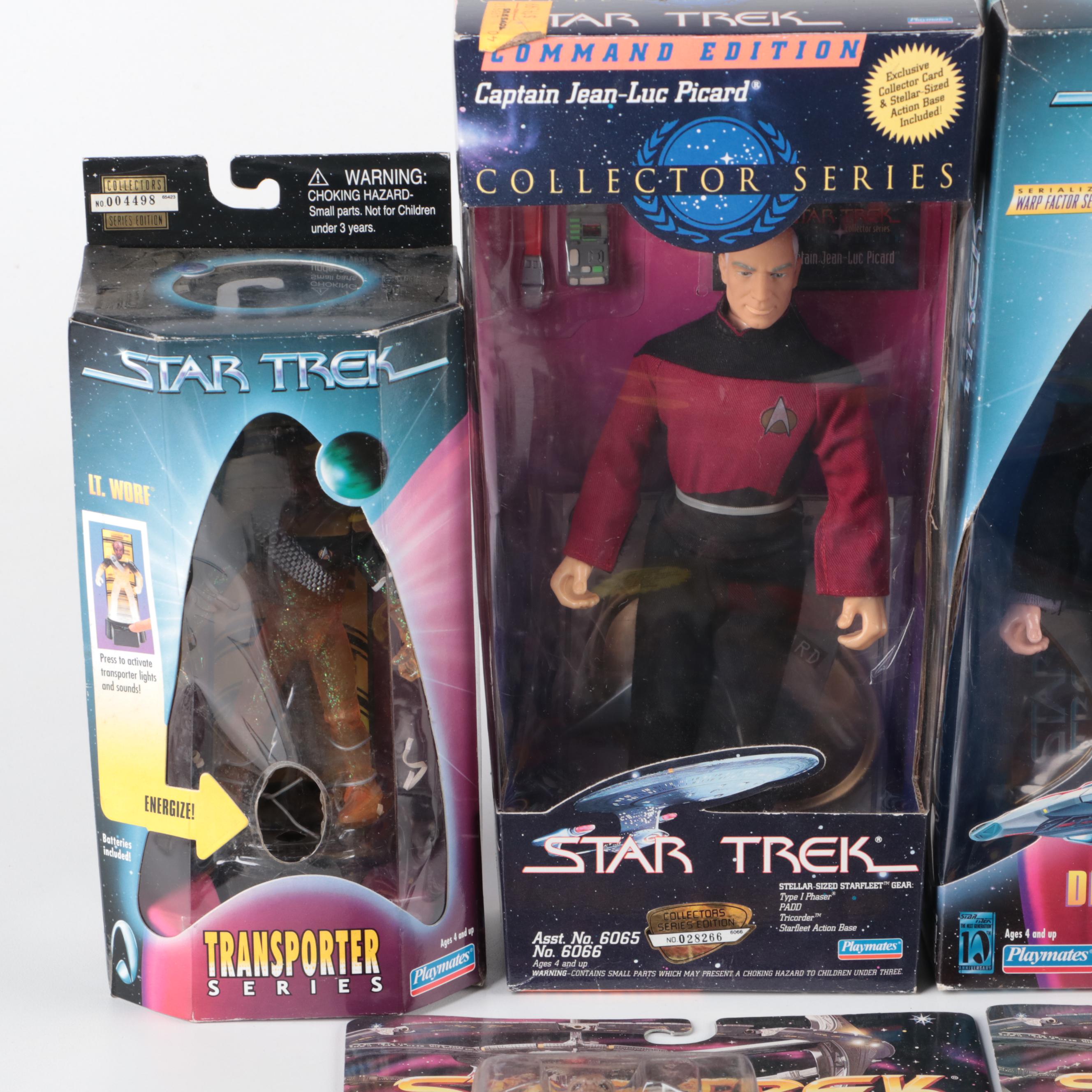 Star Trek Deep Space Nine and The Next Generation Action Figures