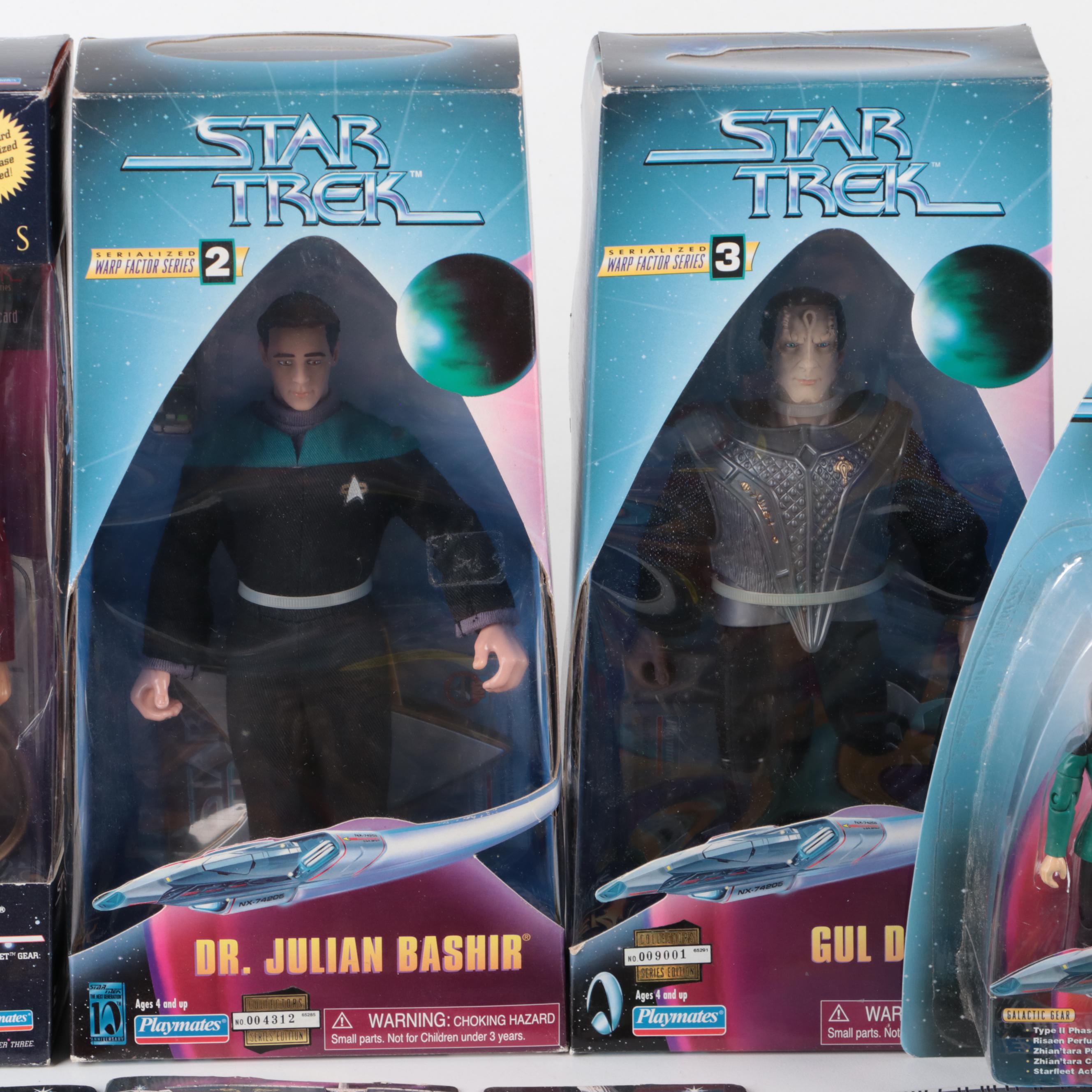 Star Trek Deep Space Nine and The Next Generation Action Figures