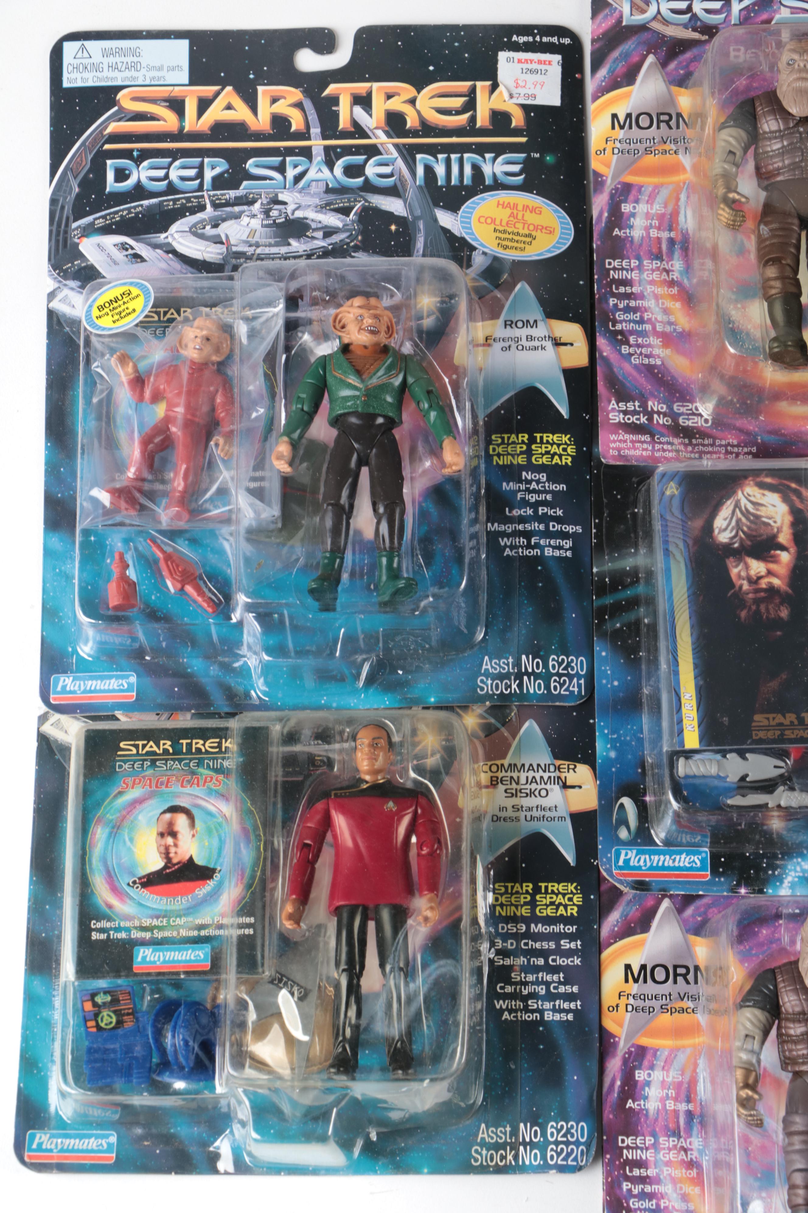 Star Trek Deep Space Nine and The Next Generation Action Figures