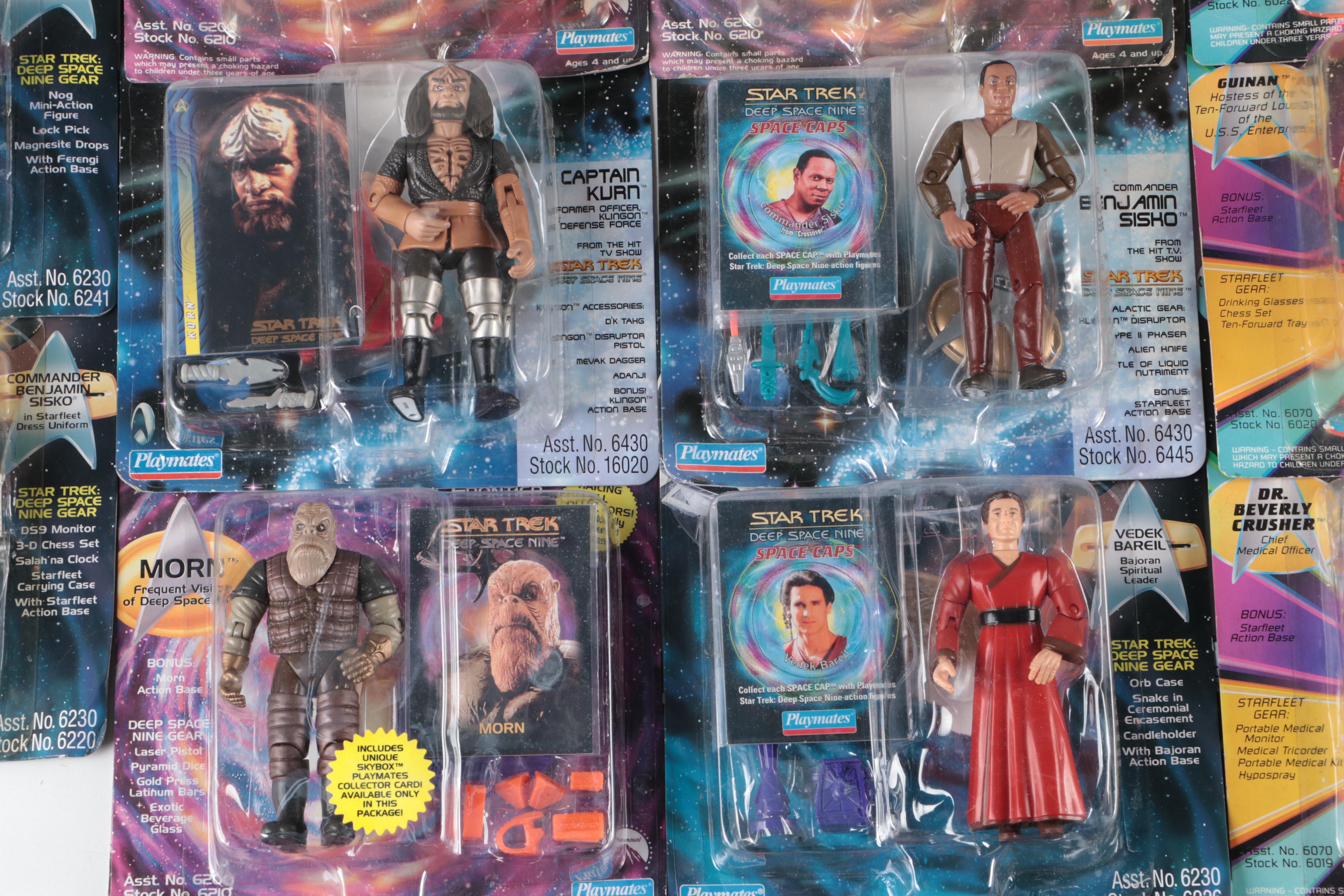 Star Trek Deep Space Nine and The Next Generation Action Figures