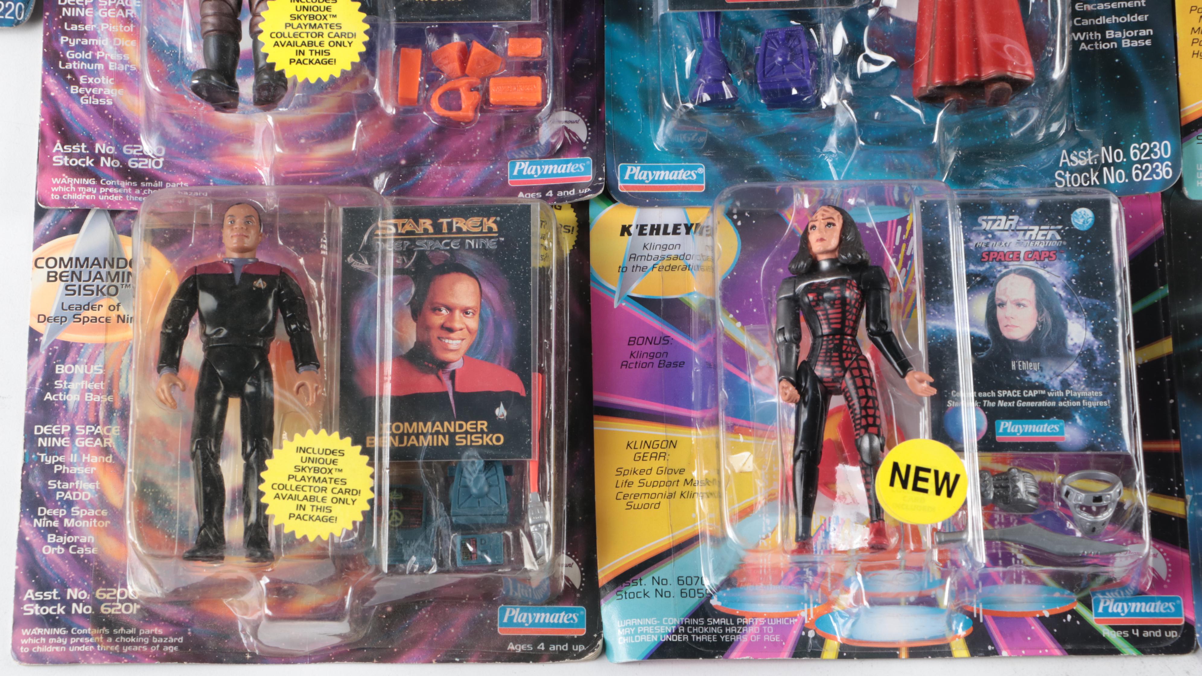 Star Trek Deep Space Nine and The Next Generation Action Figures