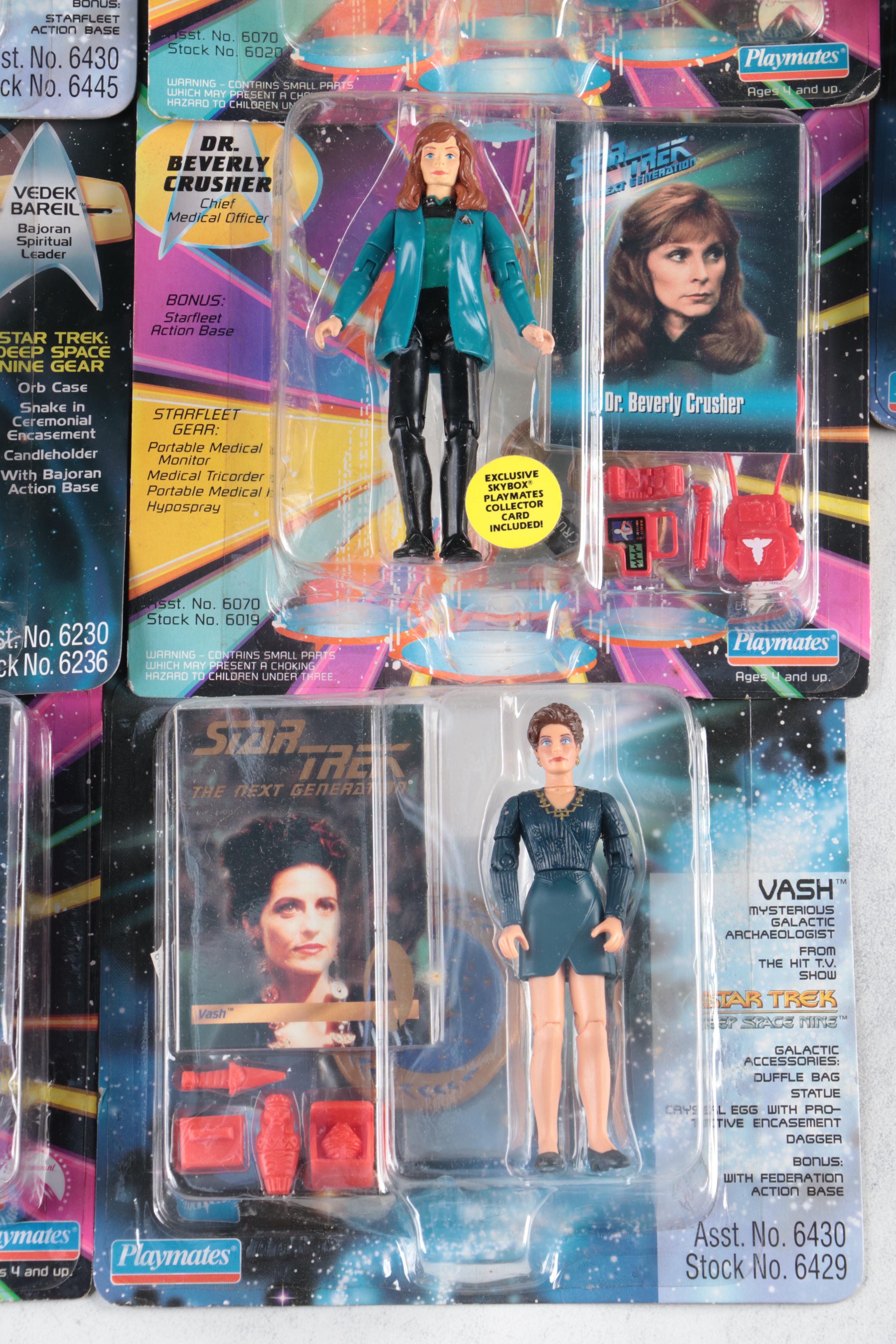 Star Trek Deep Space Nine and The Next Generation Action Figures