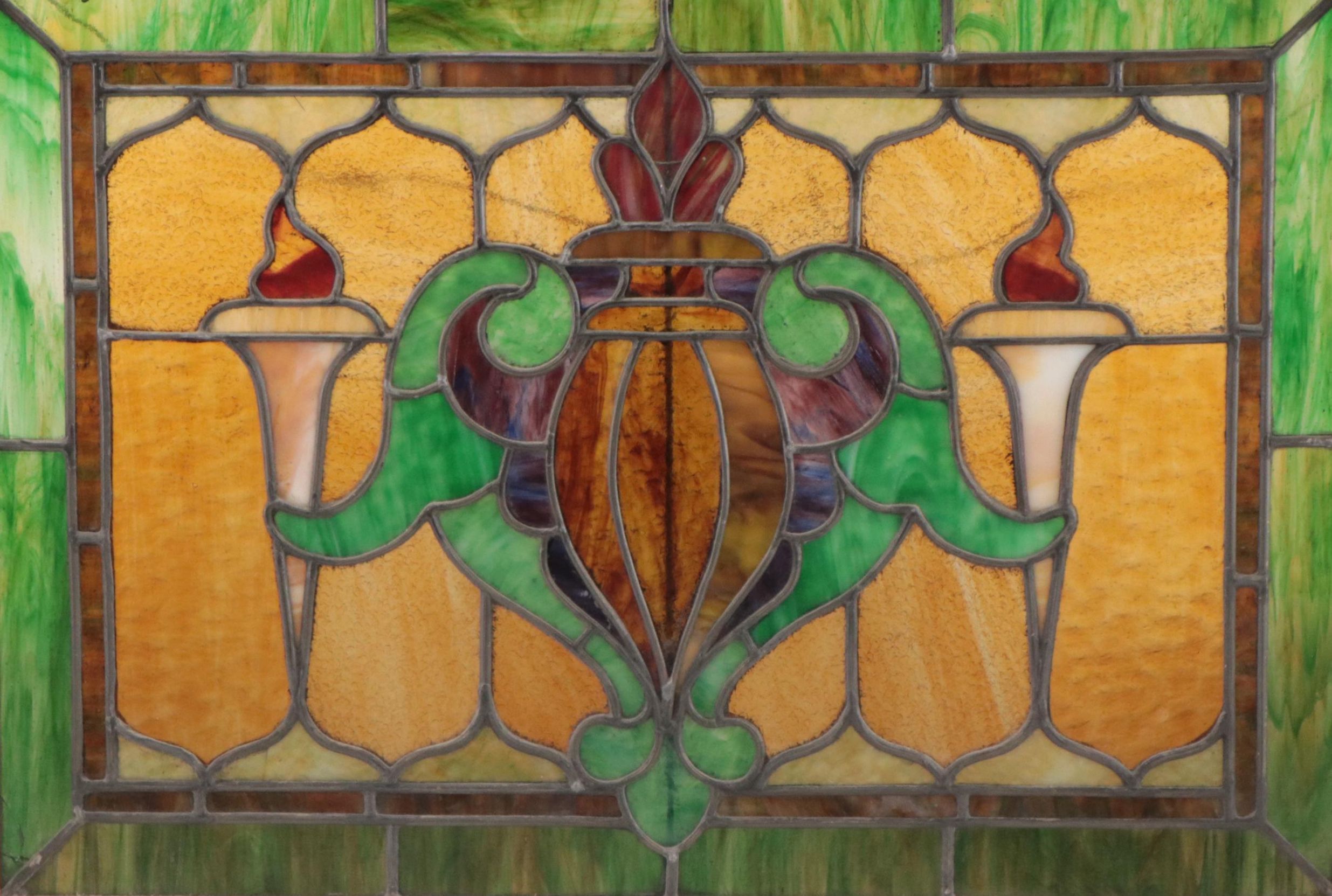 Wall Hanging Stained Glass Panel