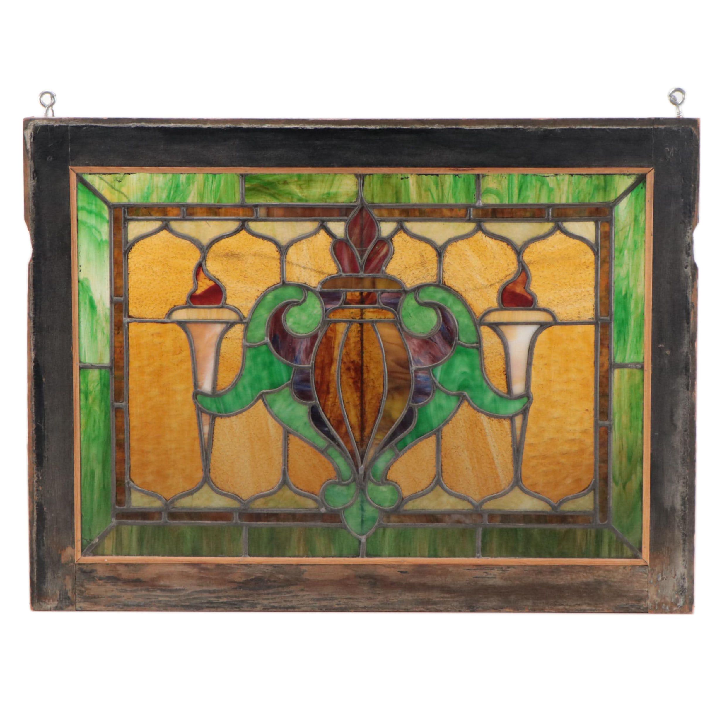 Wall Hanging Stained Glass Panel