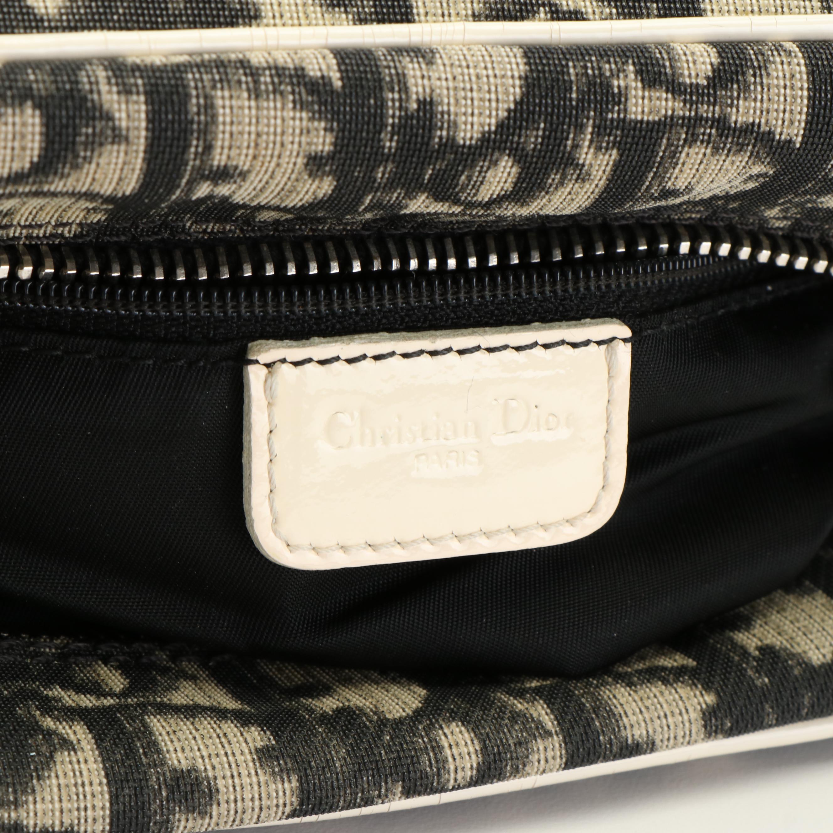 Christian Dior Trotter Messenger Bag in Diorissimo Coated Canvas EBTH