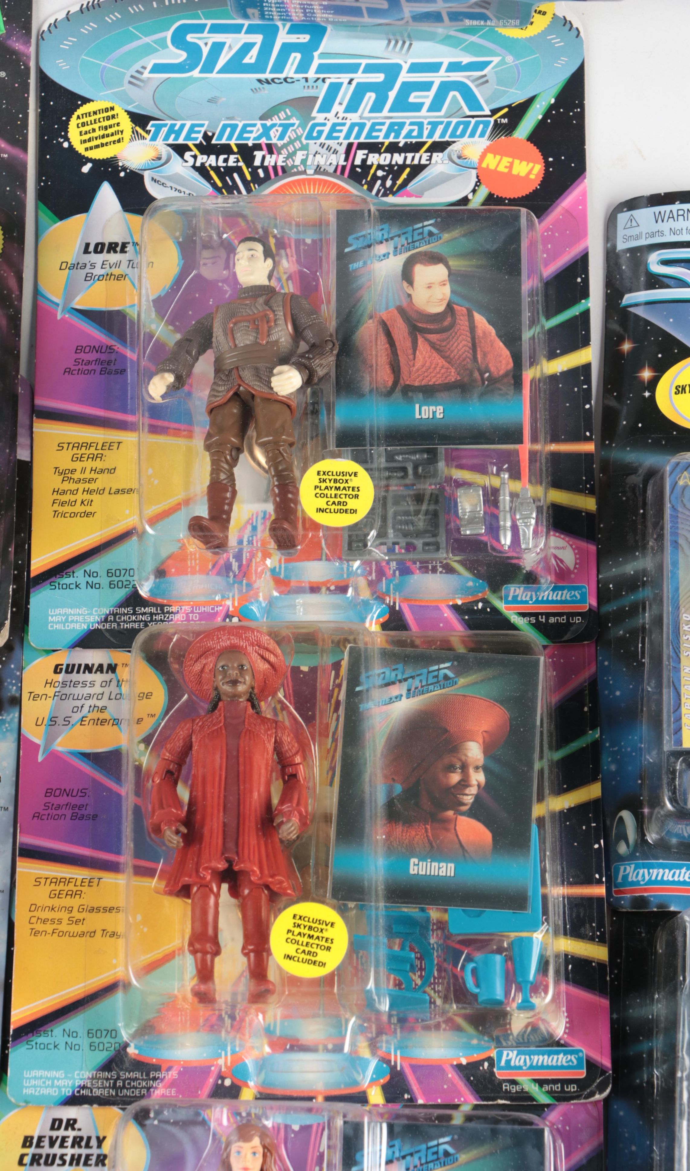 Star Trek Deep Space Nine and The Next Generation Action Figures