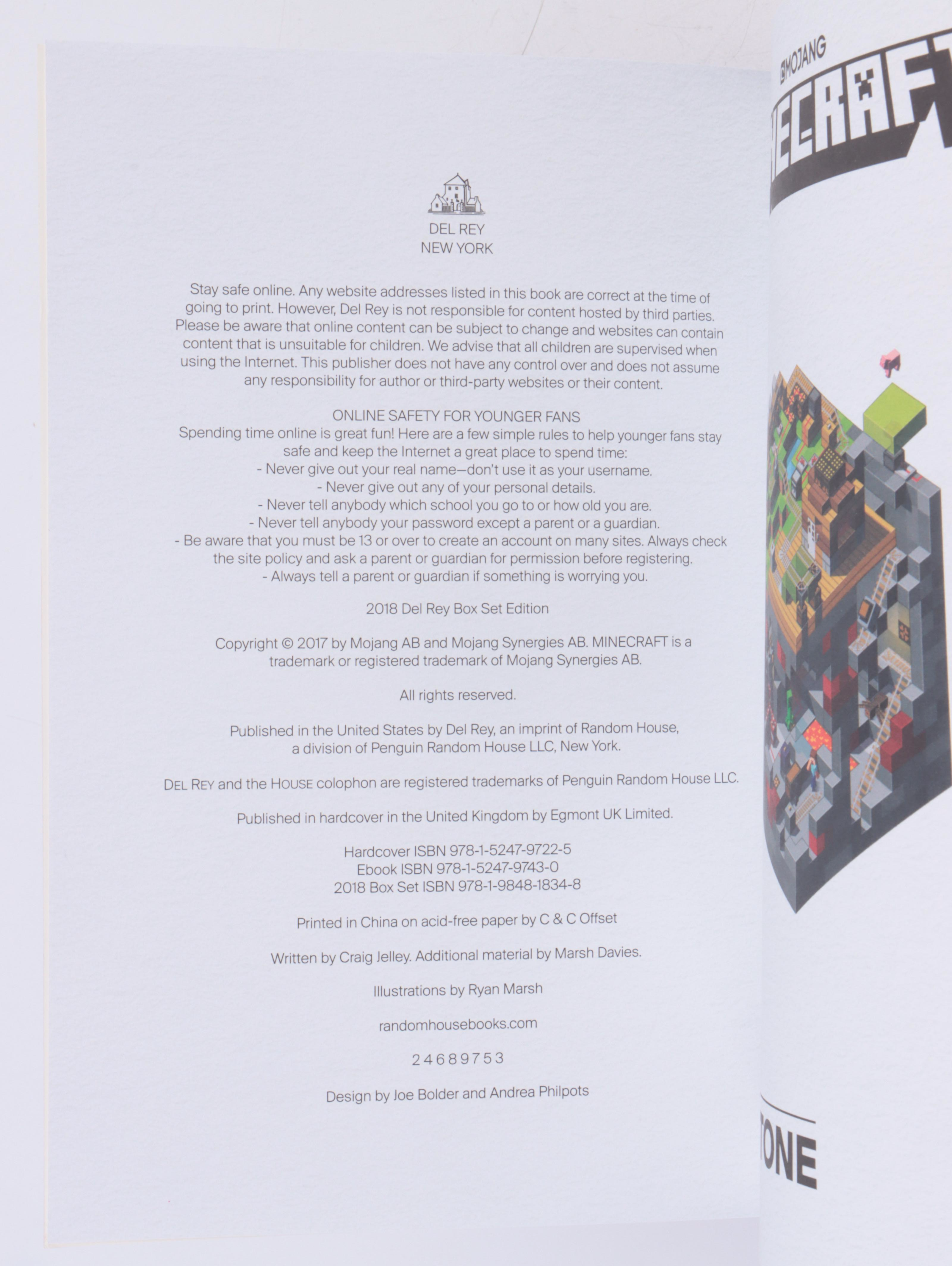 Minecraft Guidebook Four-Volume Box Set, 2018