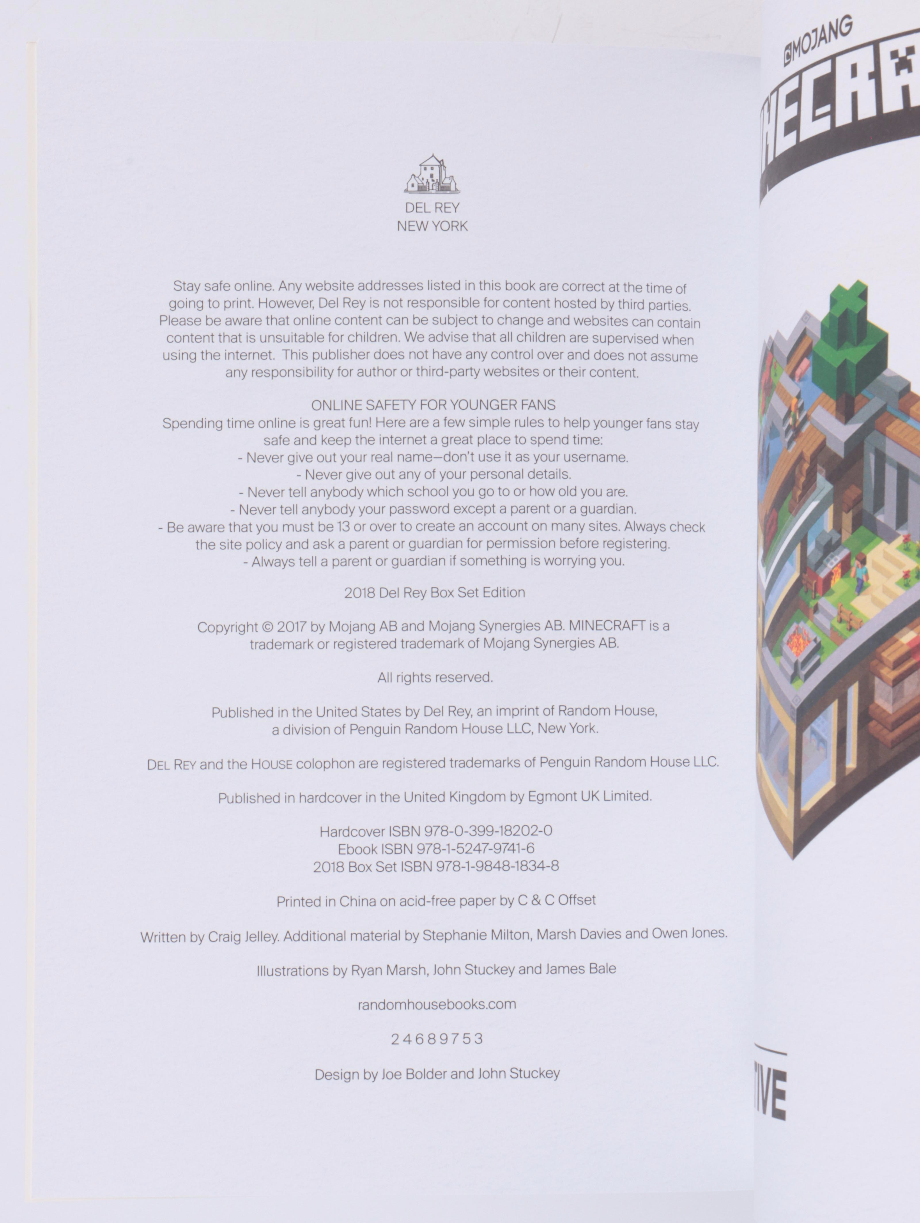 Minecraft Guidebook Four-Volume Box Set, 2018