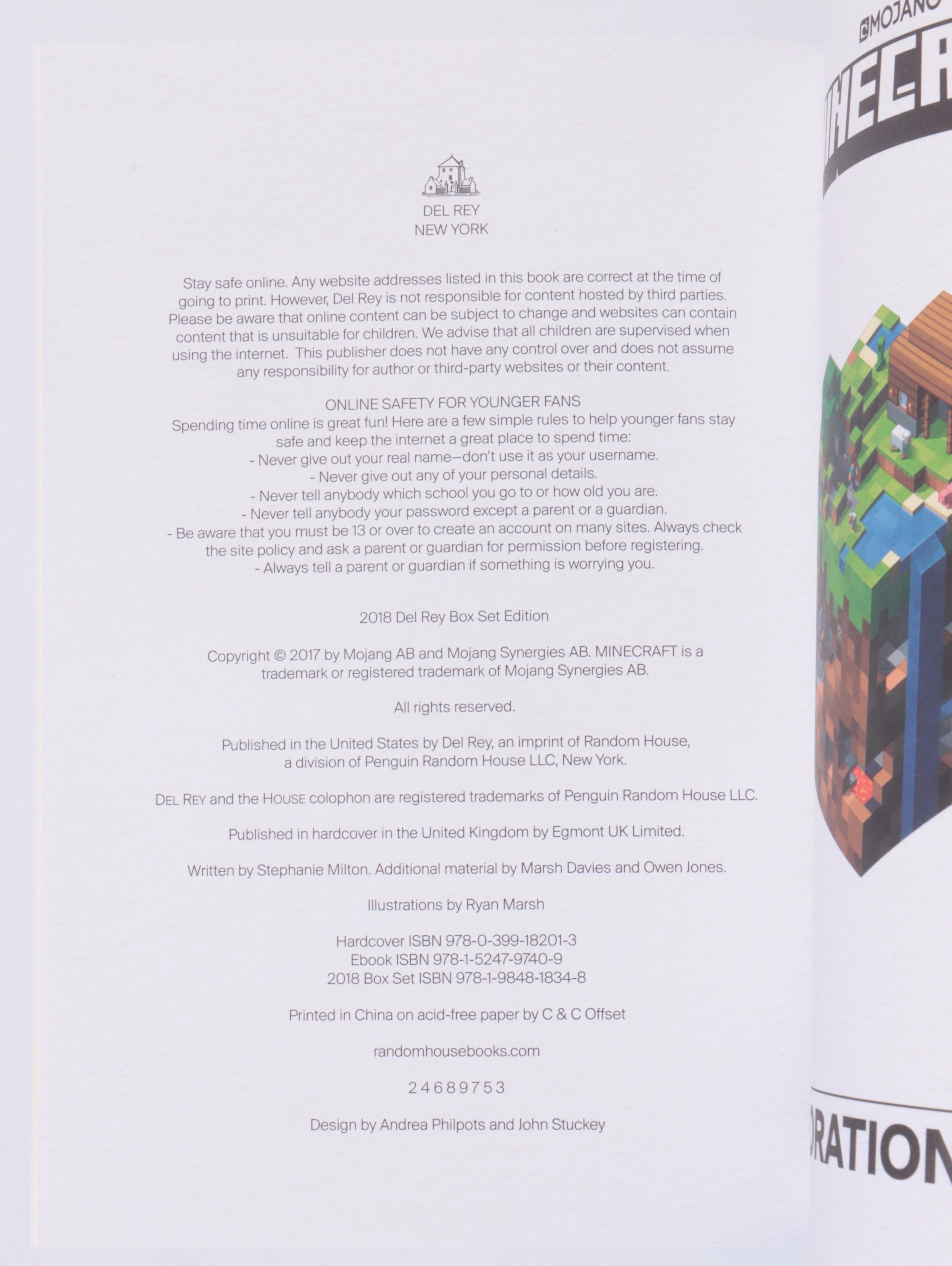 Minecraft Guidebook Four-Volume Box Set, 2018