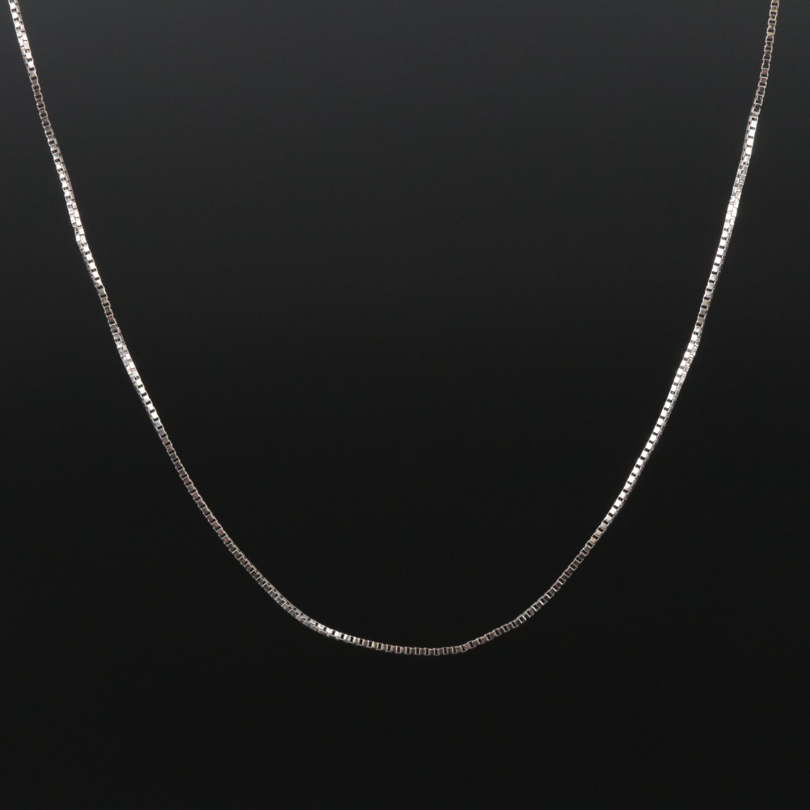10K Box Chain Necklace