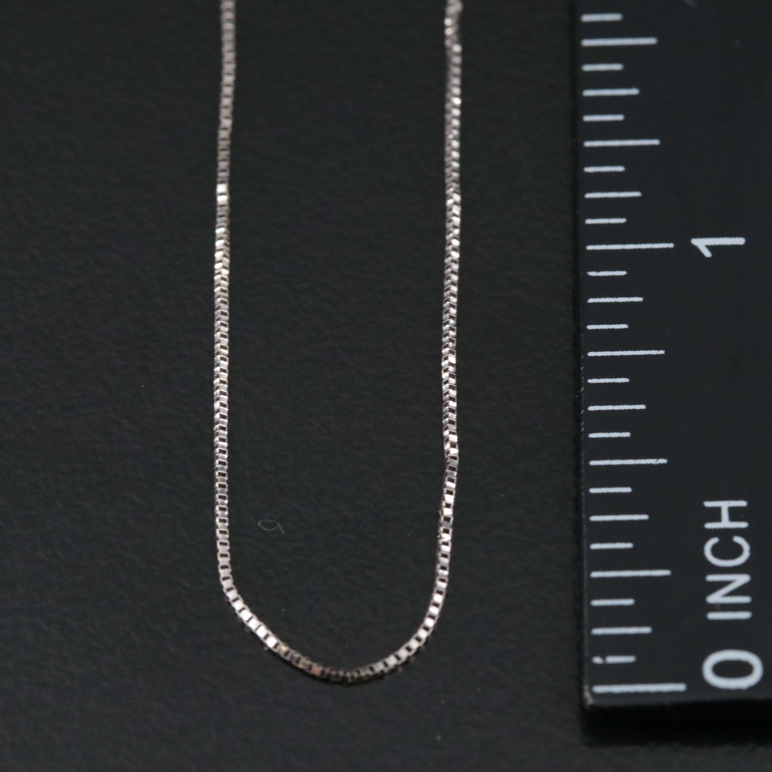 10K Box Chain Necklace