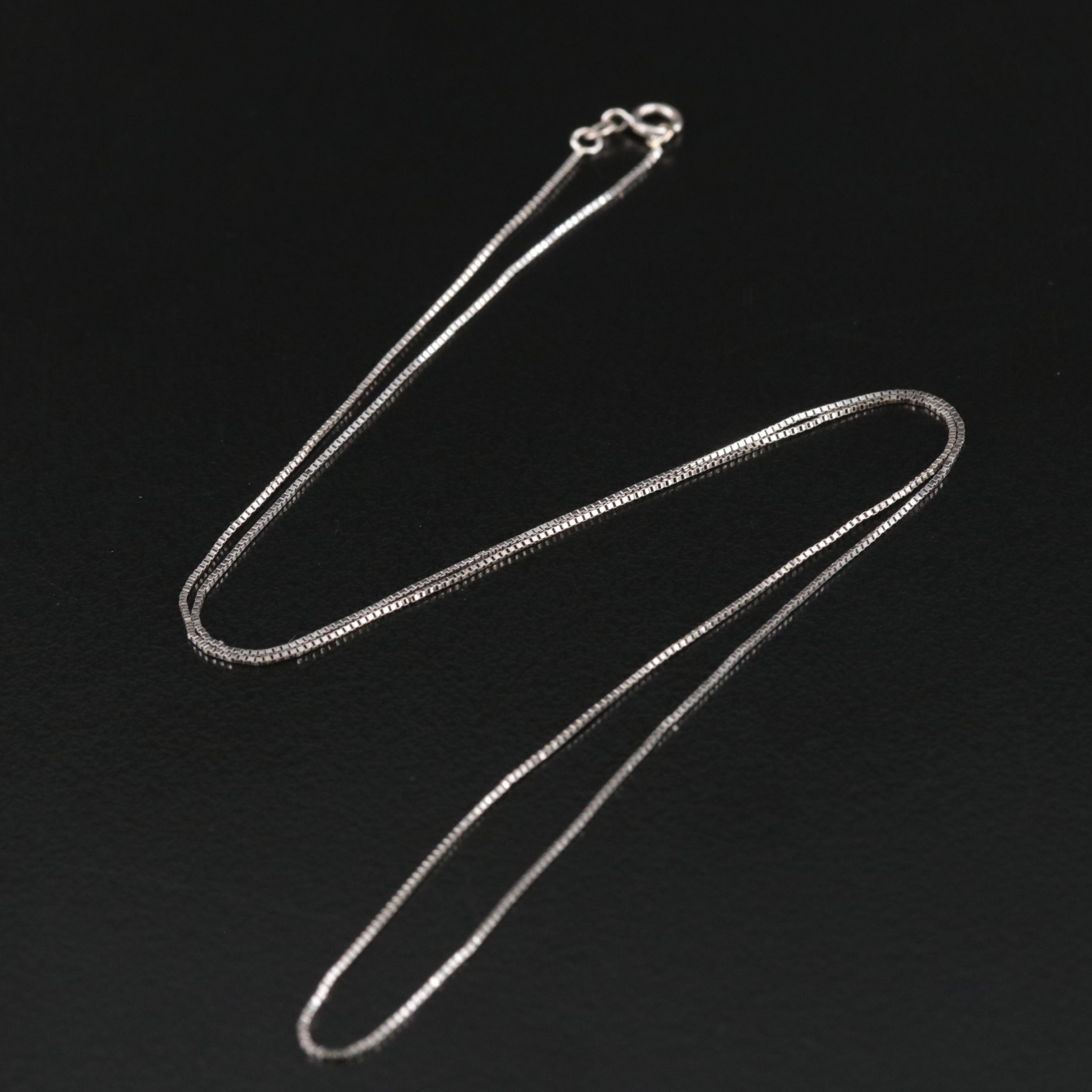 10K Box Chain Necklace