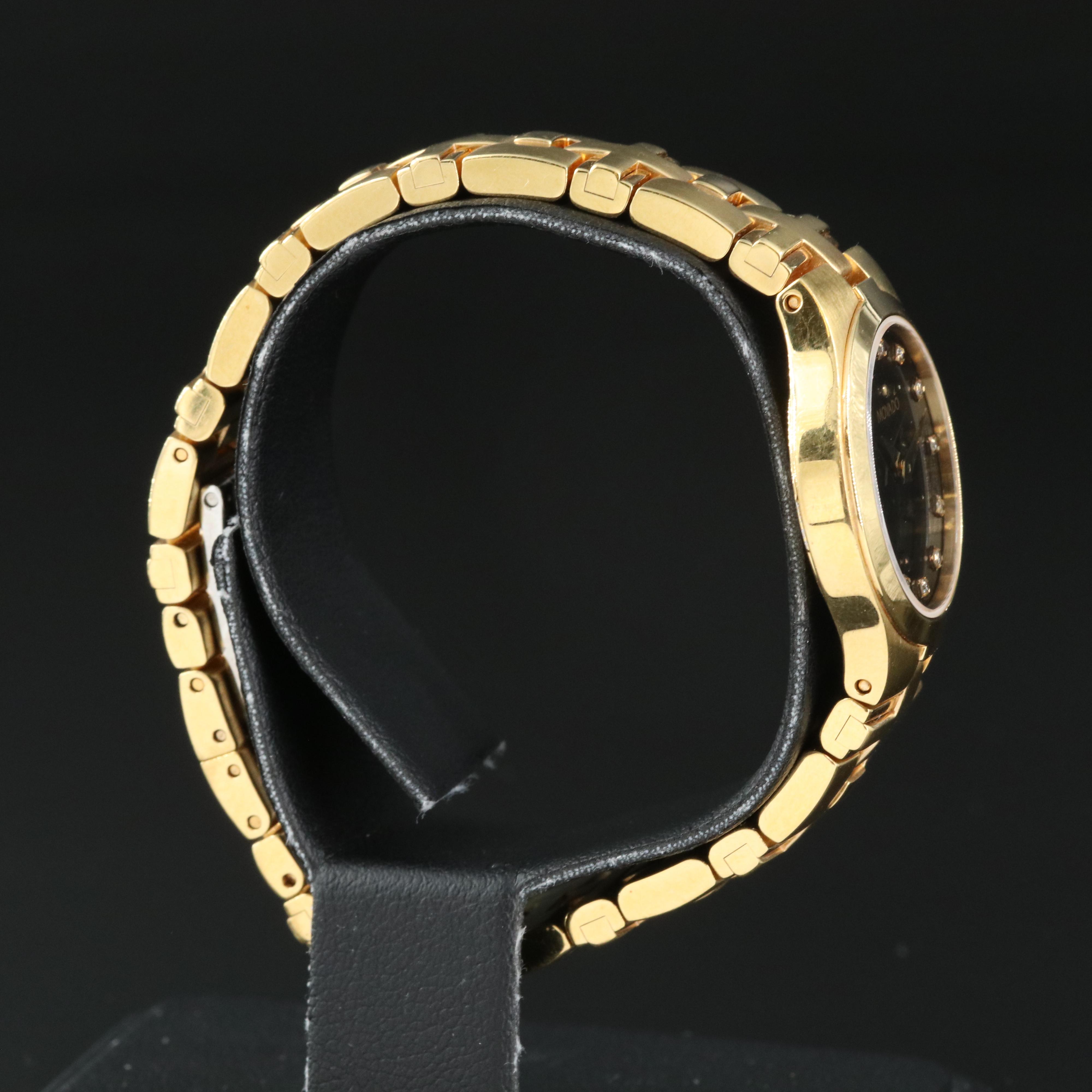 Movado Diamond Dial Quartz Watch