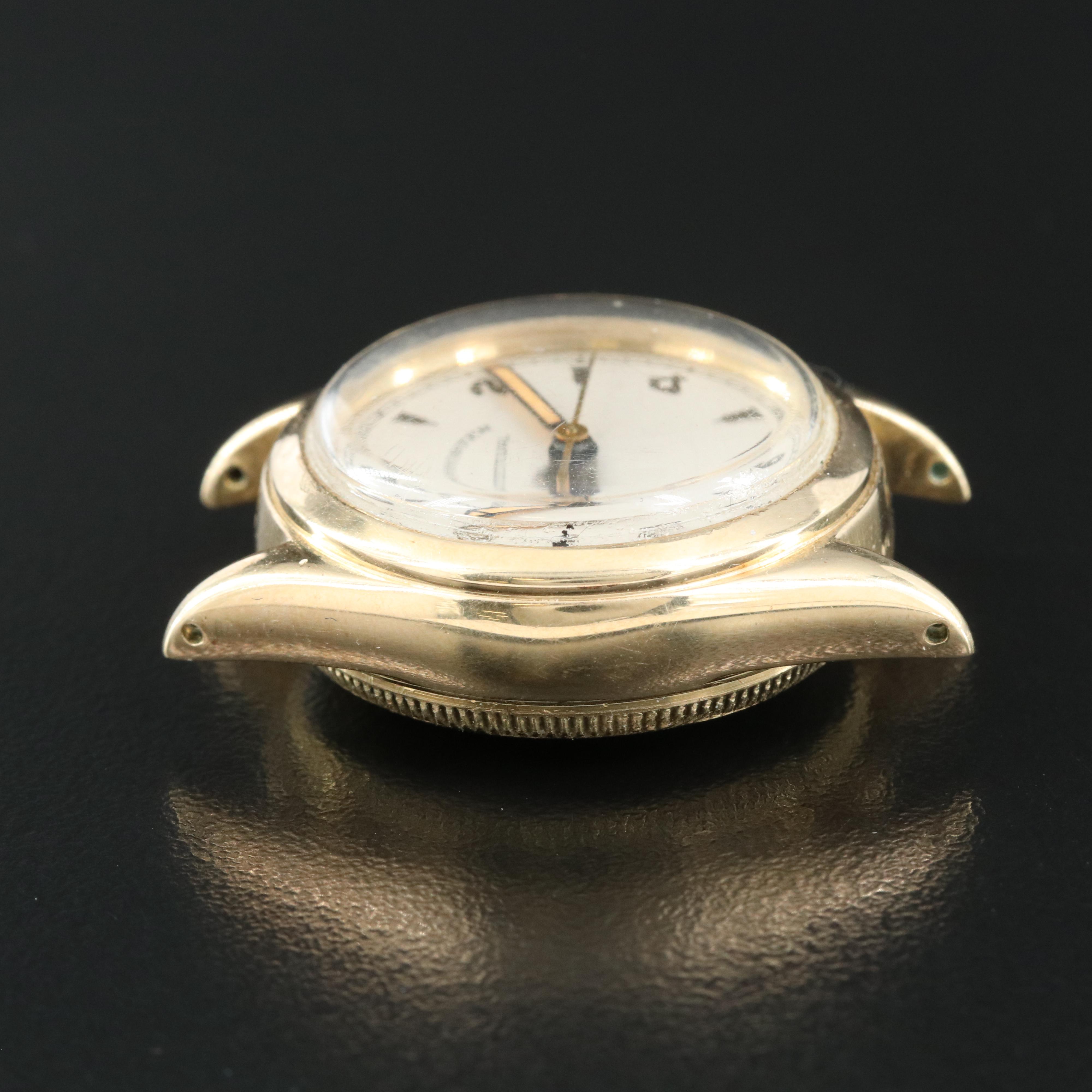 14K Vintage Rolex Bubbleback Watch