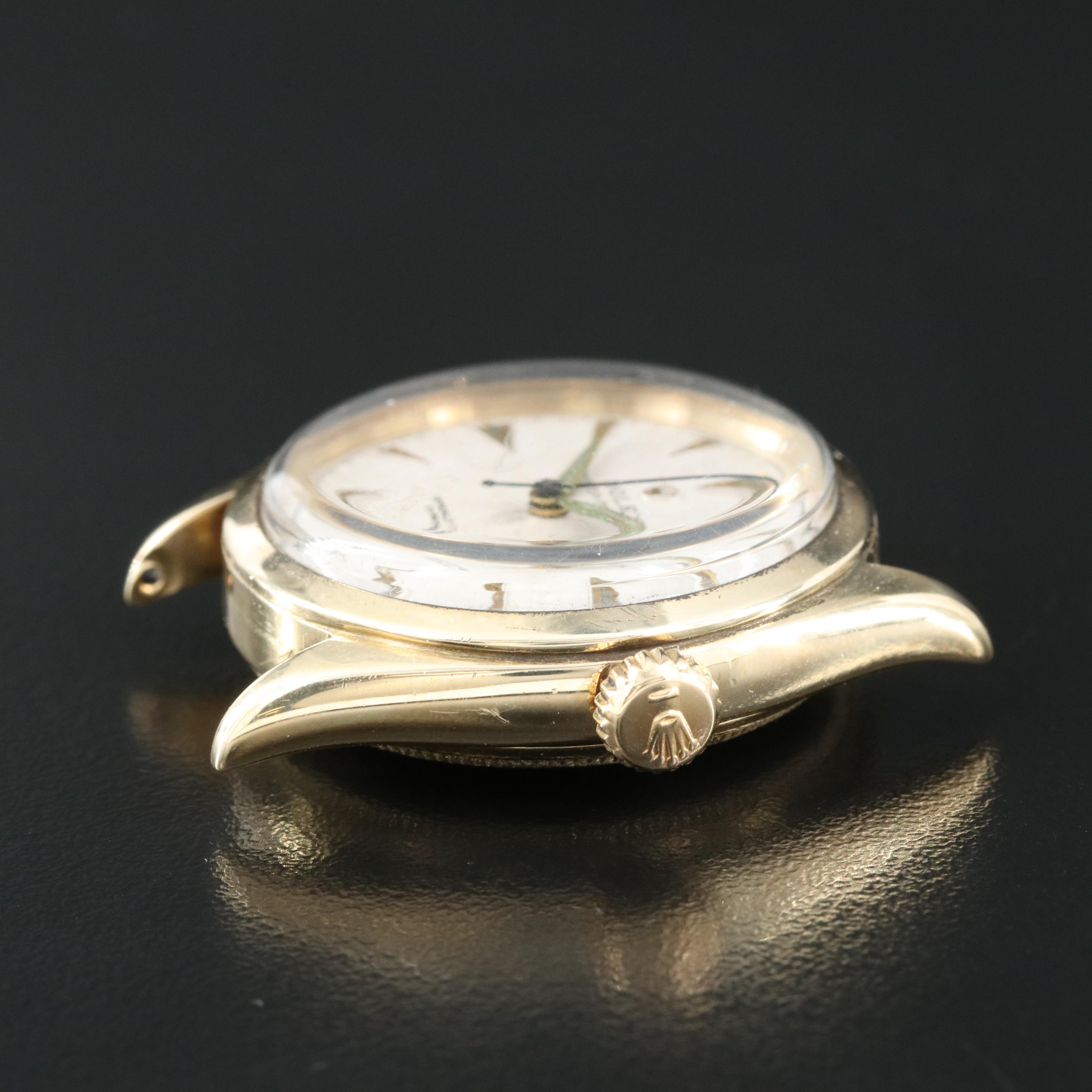 Vintage 14K Rolex Bubbleback Watch