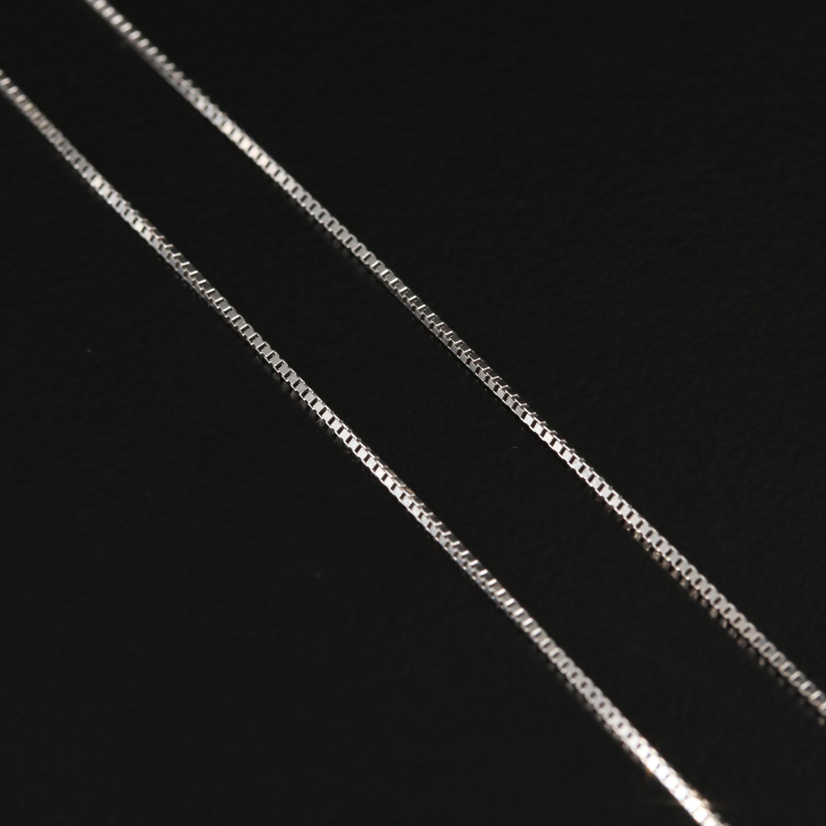 14K Box Chain Necklace