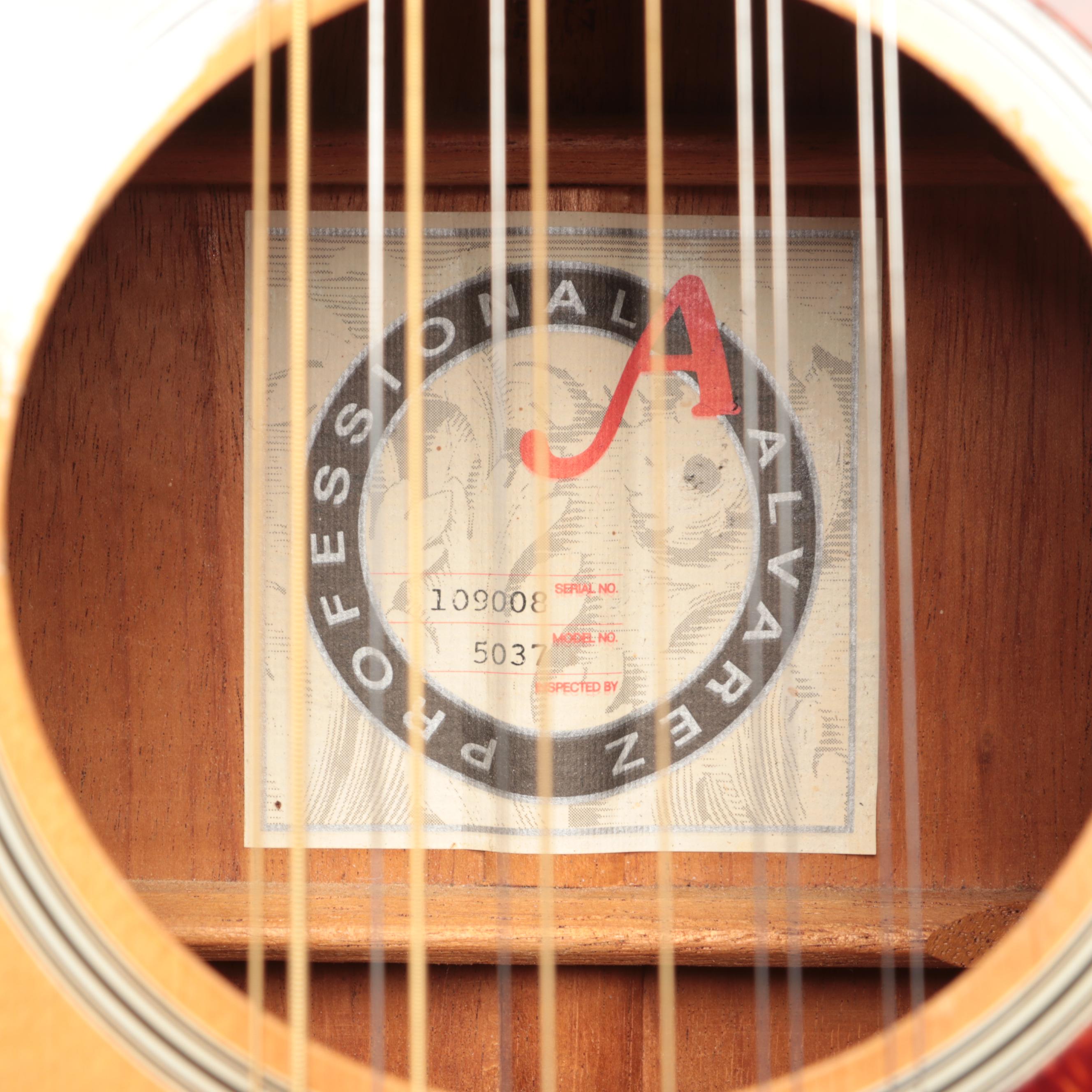 Alvarez 5037 Right Handed 12 String Acoustic Guitar