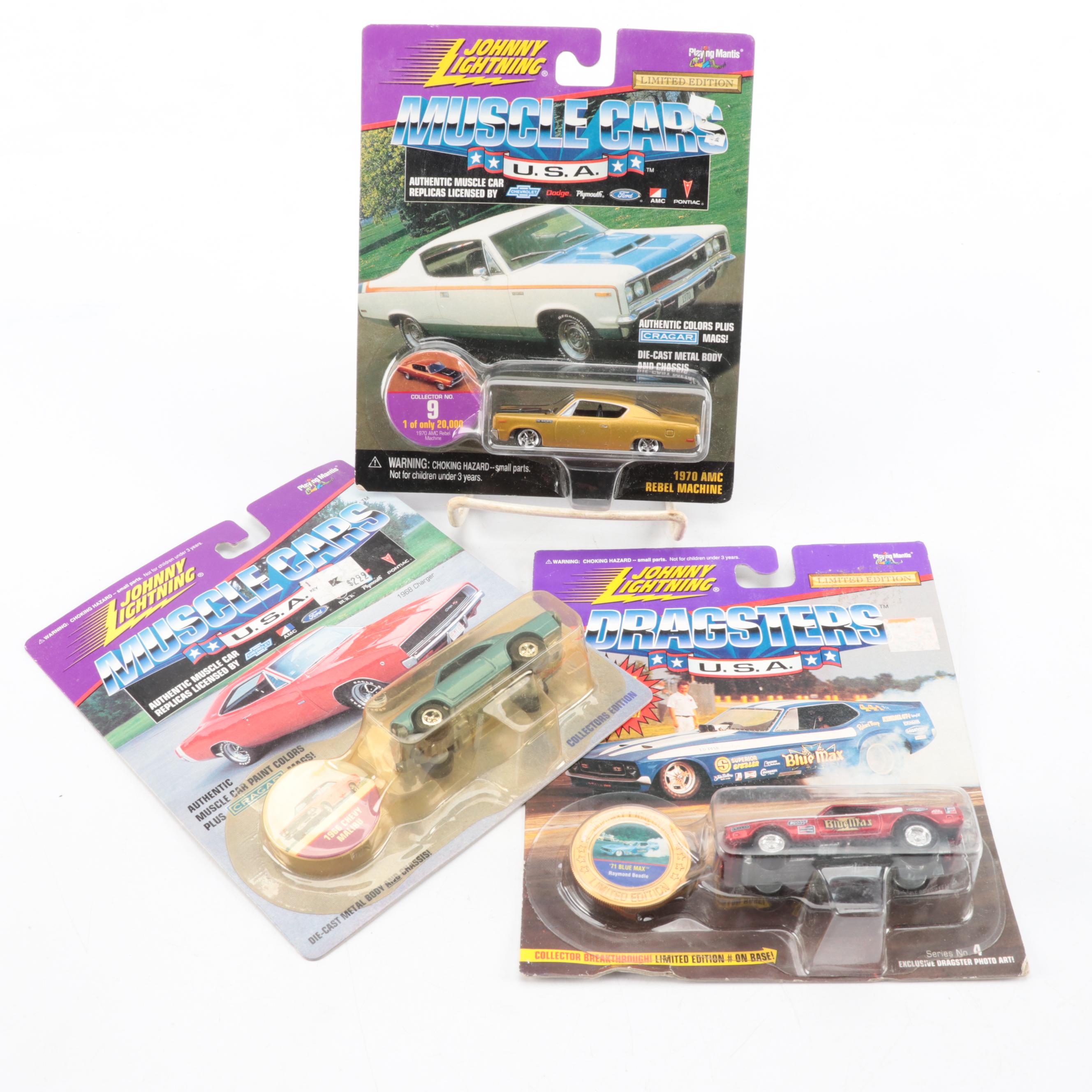 Johnny Lightning Mustang Classic, Muscle Cars, Wacky Winners, More Diecast Cars