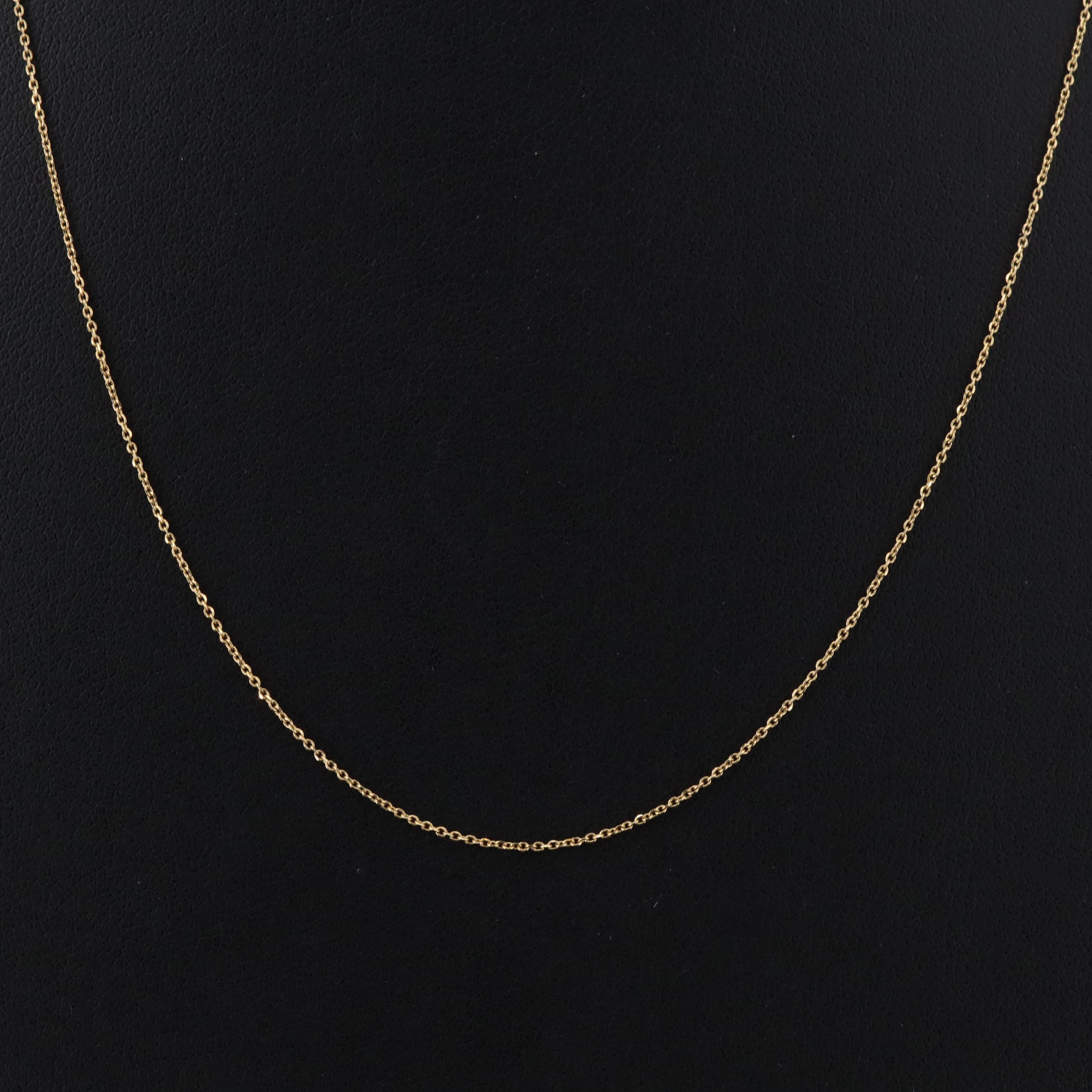 14K Cable Chain Necklace