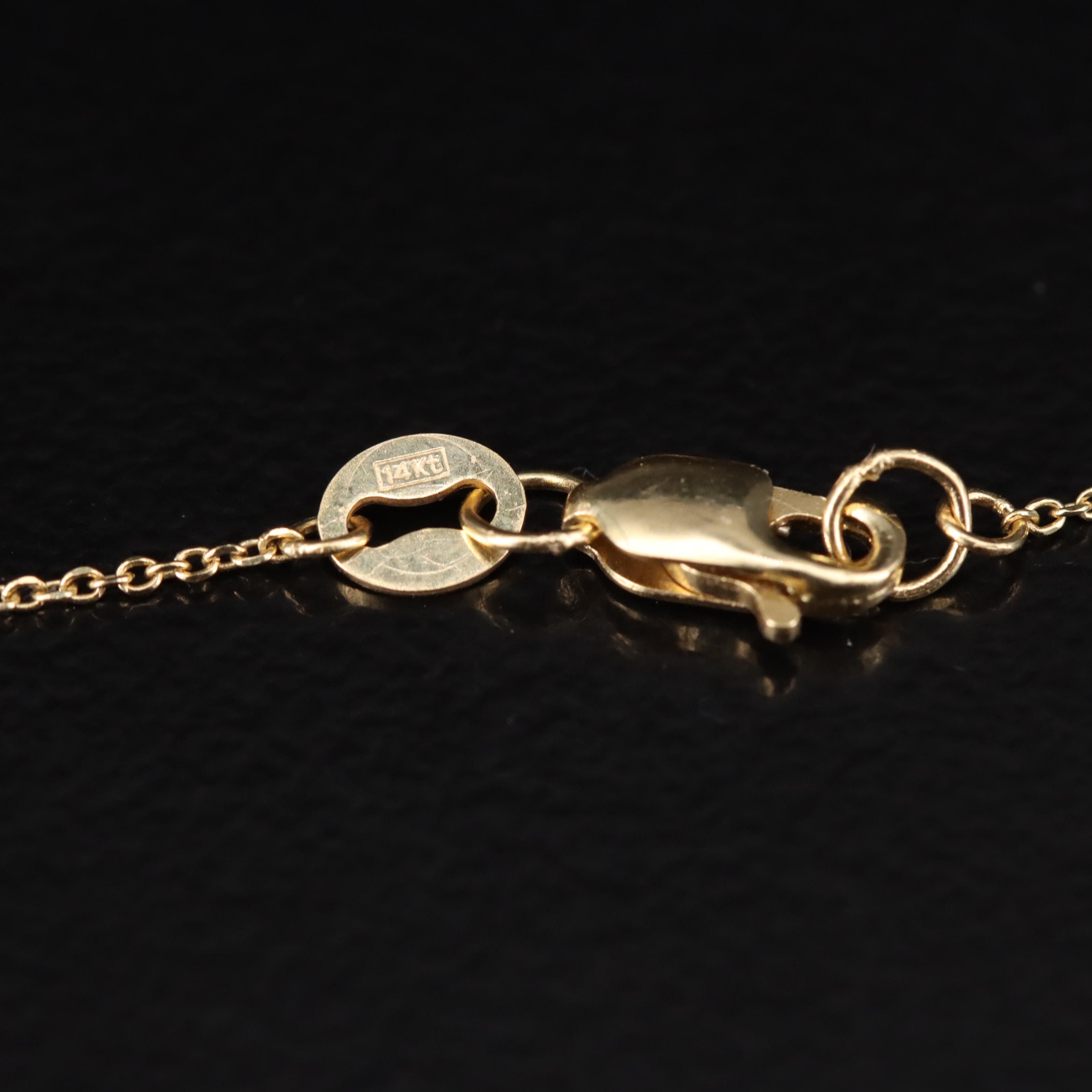 14K Cable Chain Necklace