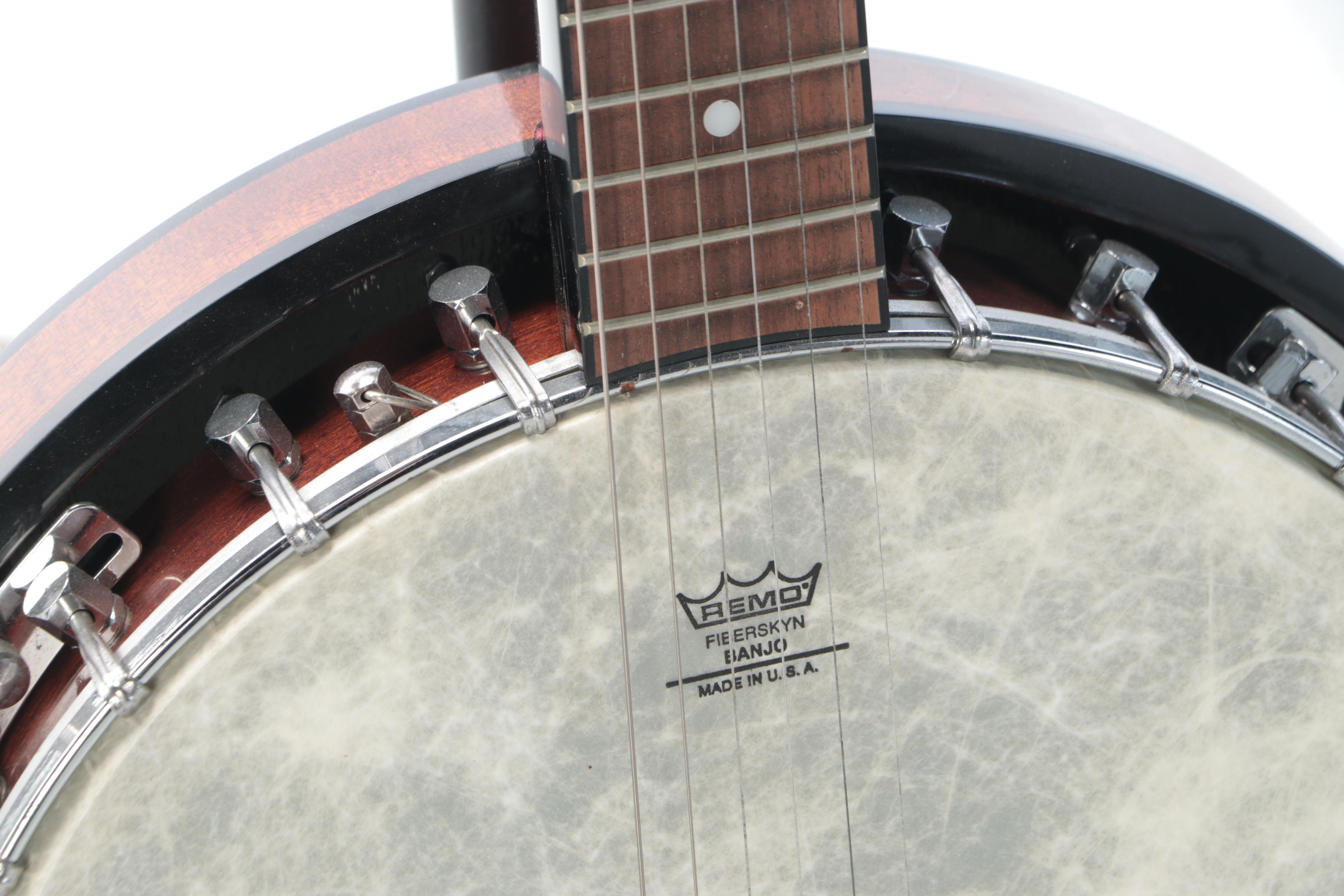 Spencer 6 String Right-Handed Banjo with Remo Head
