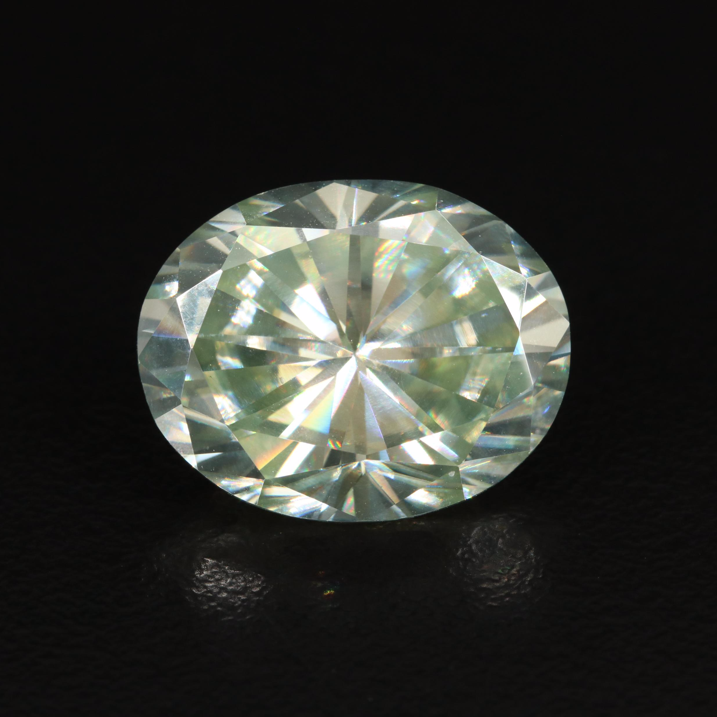 Loose 15.50 CT Moissanite