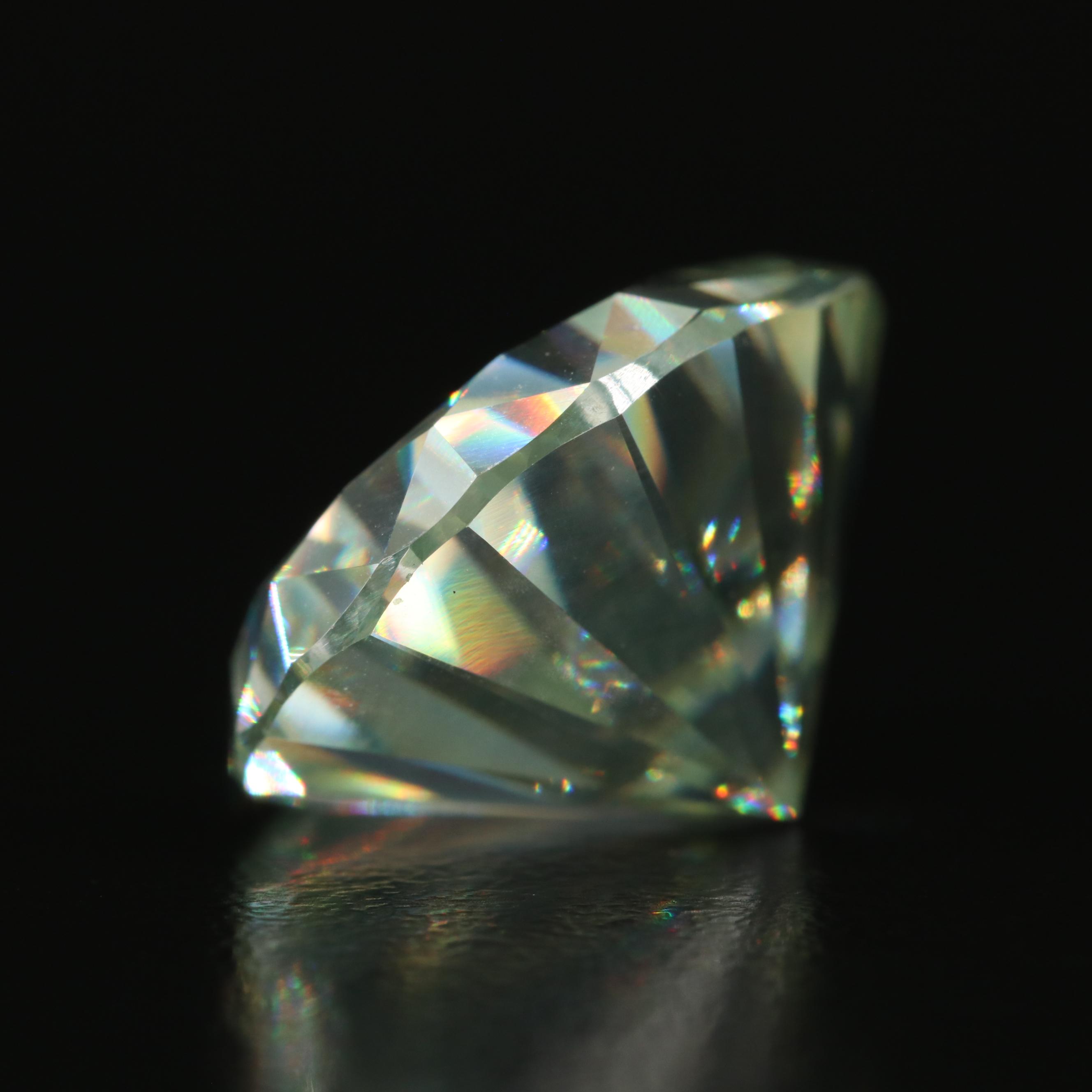 Loose 15.50 CT Moissanite