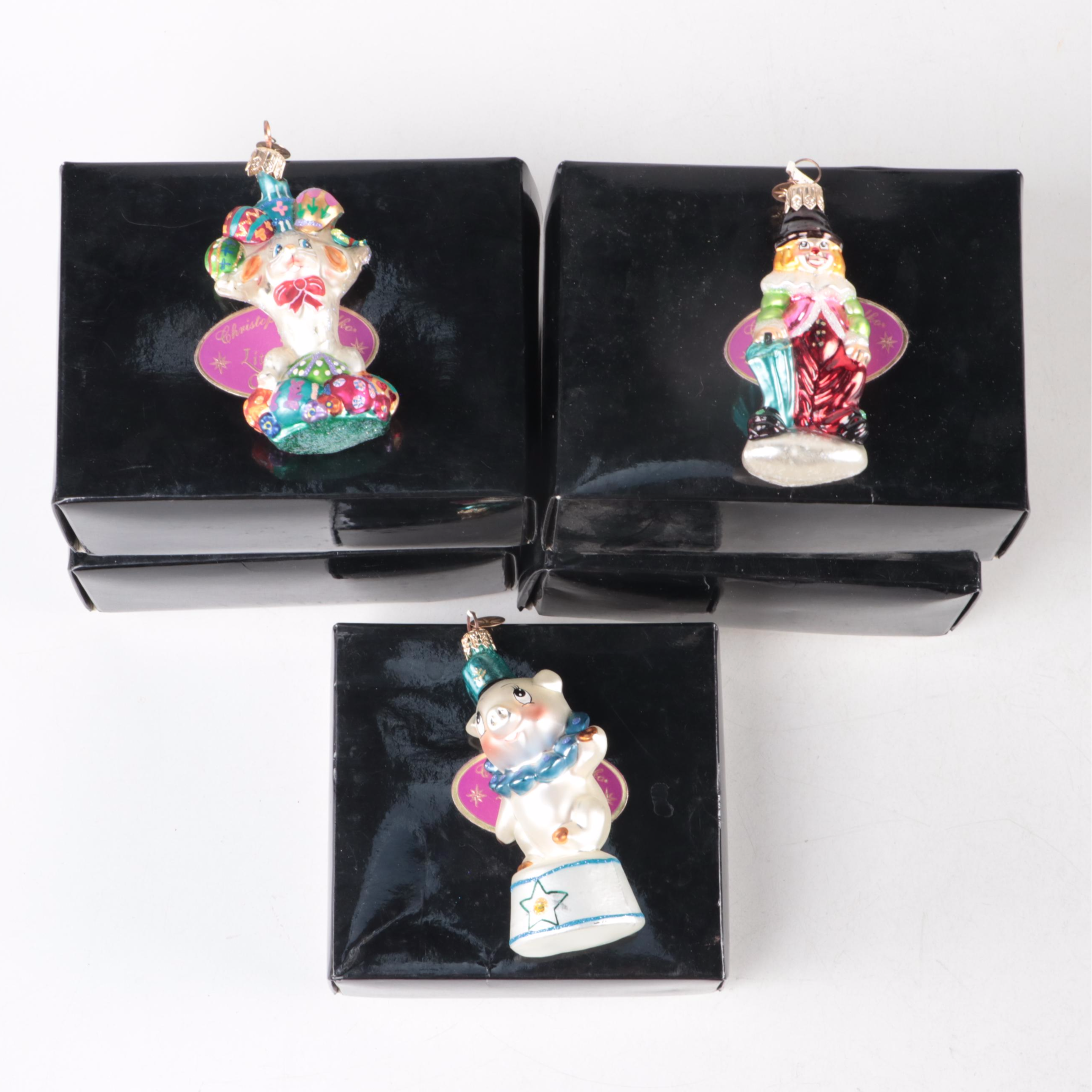 Christopher Radko Little Gems Collection and Other Glass Ornaments