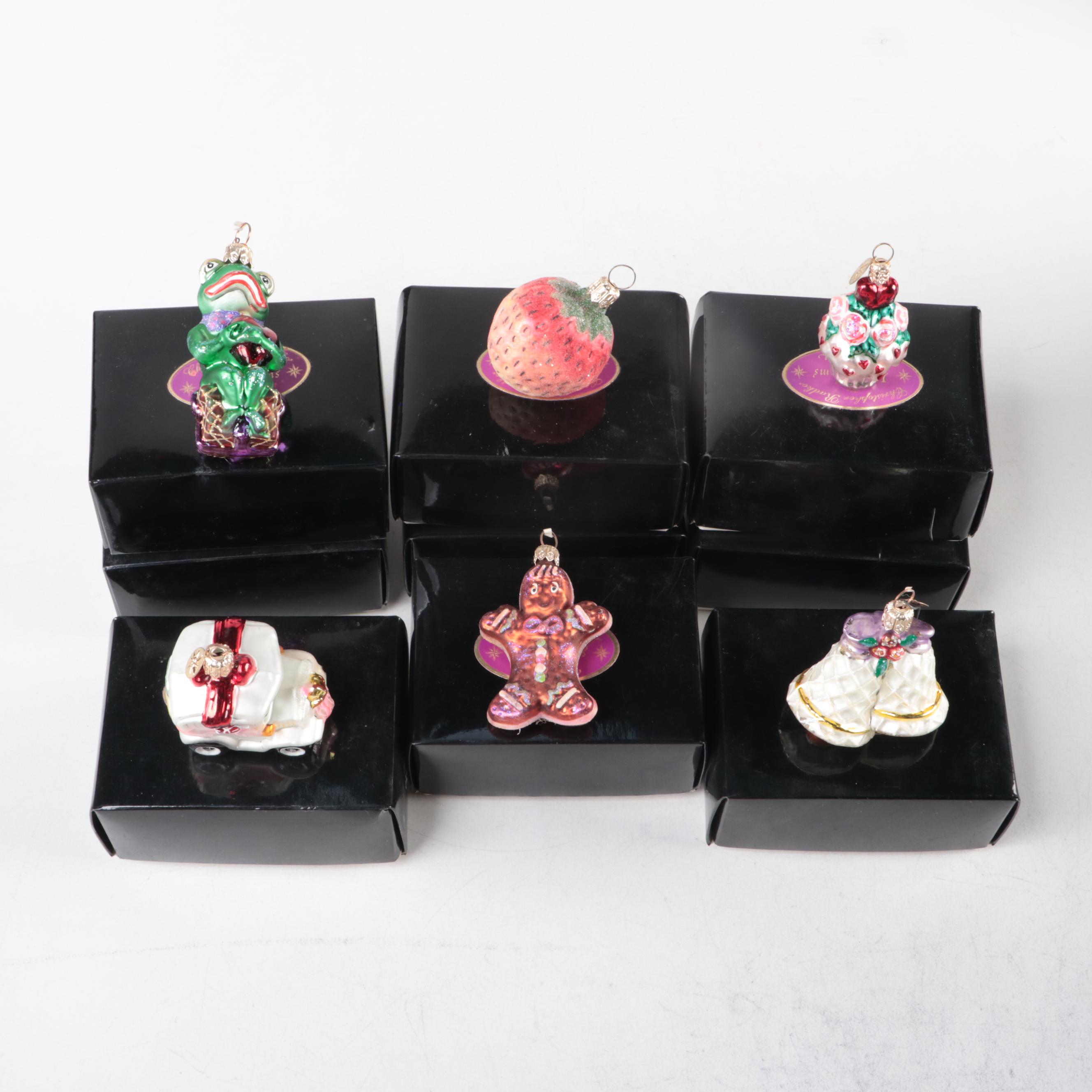 Christopher Radko Little Gems Collection and Other Glass Ornaments