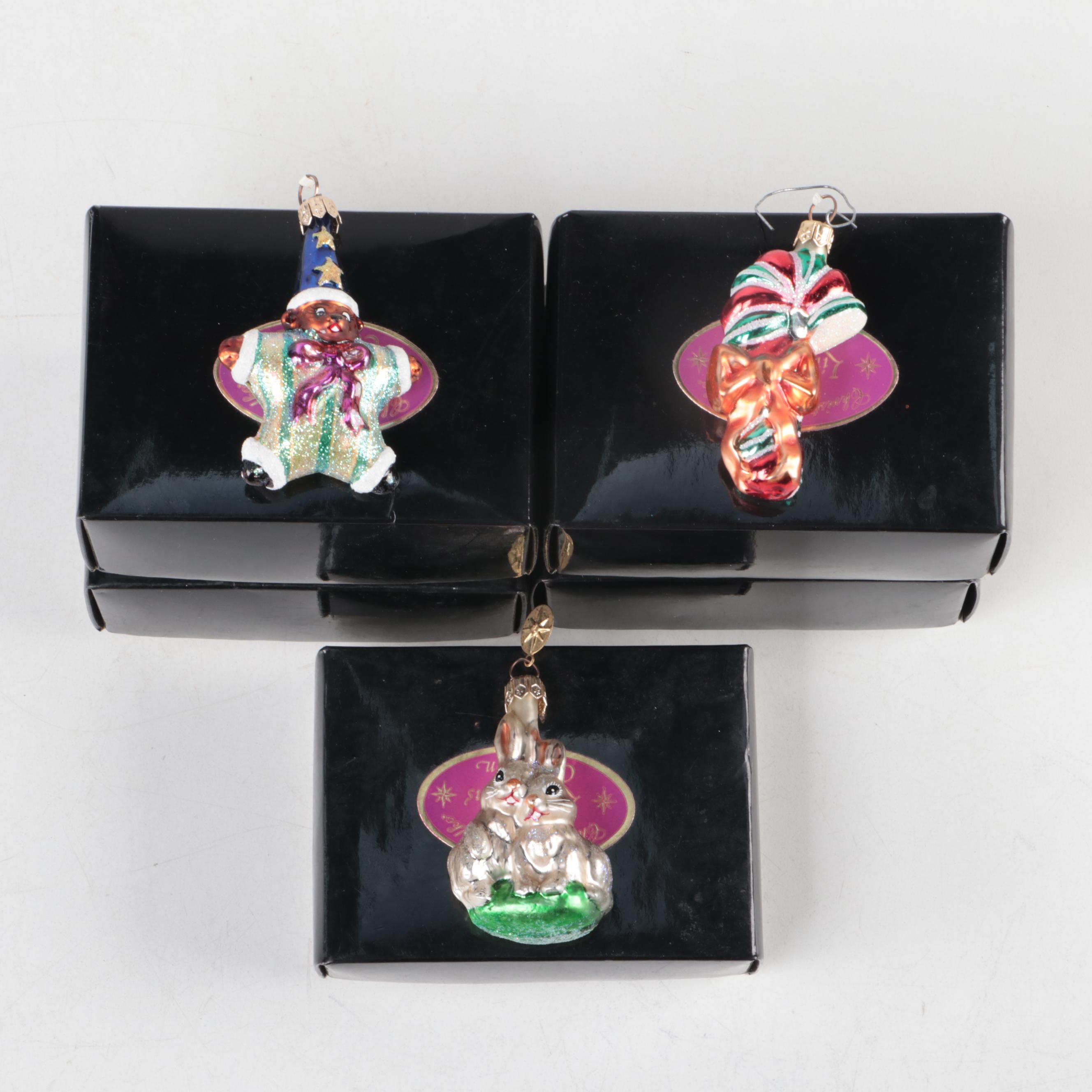 Christopher Radko Little Gems Collection and Other Glass Ornaments