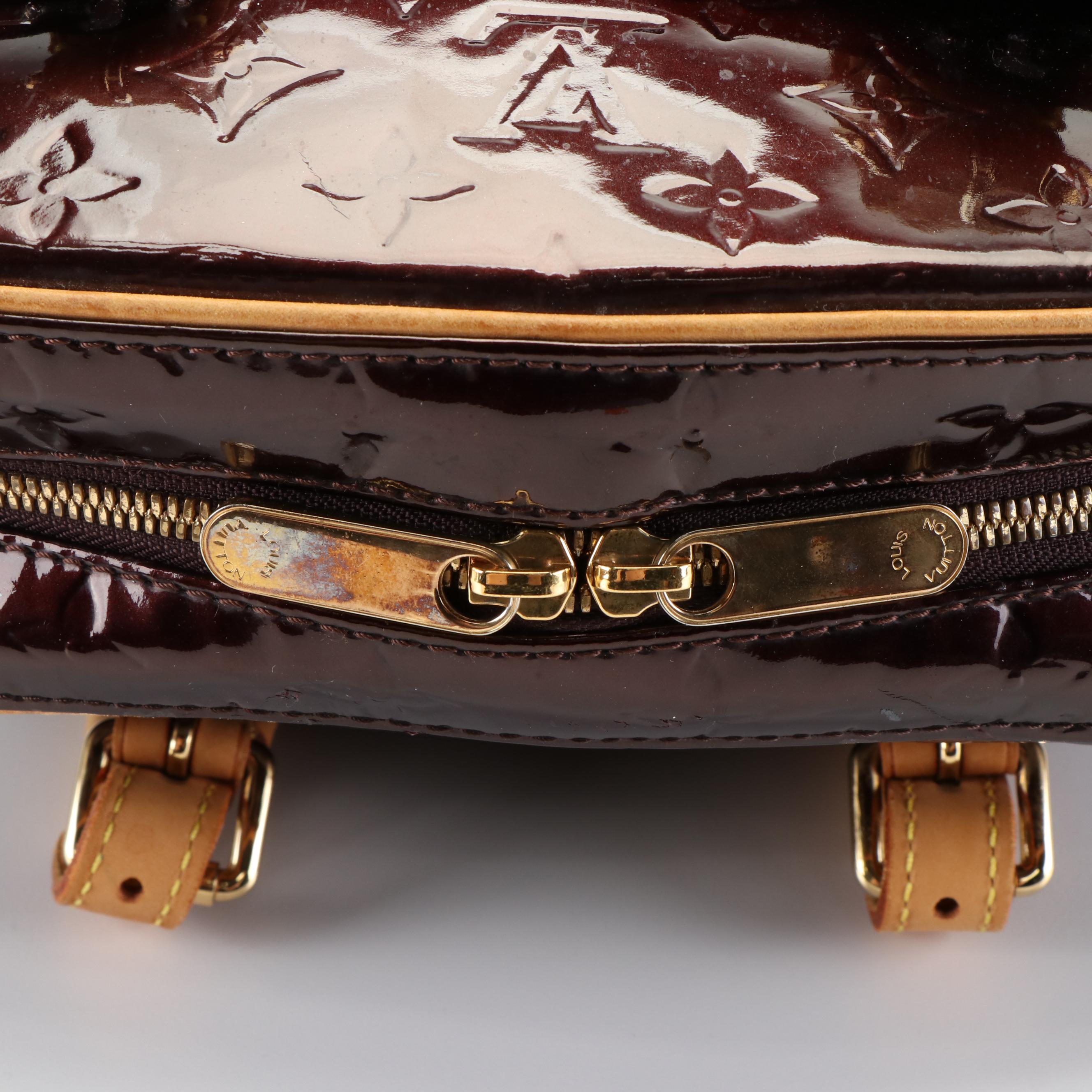 Louis Vuitton Summit Drive Monogram Vernis Handbag