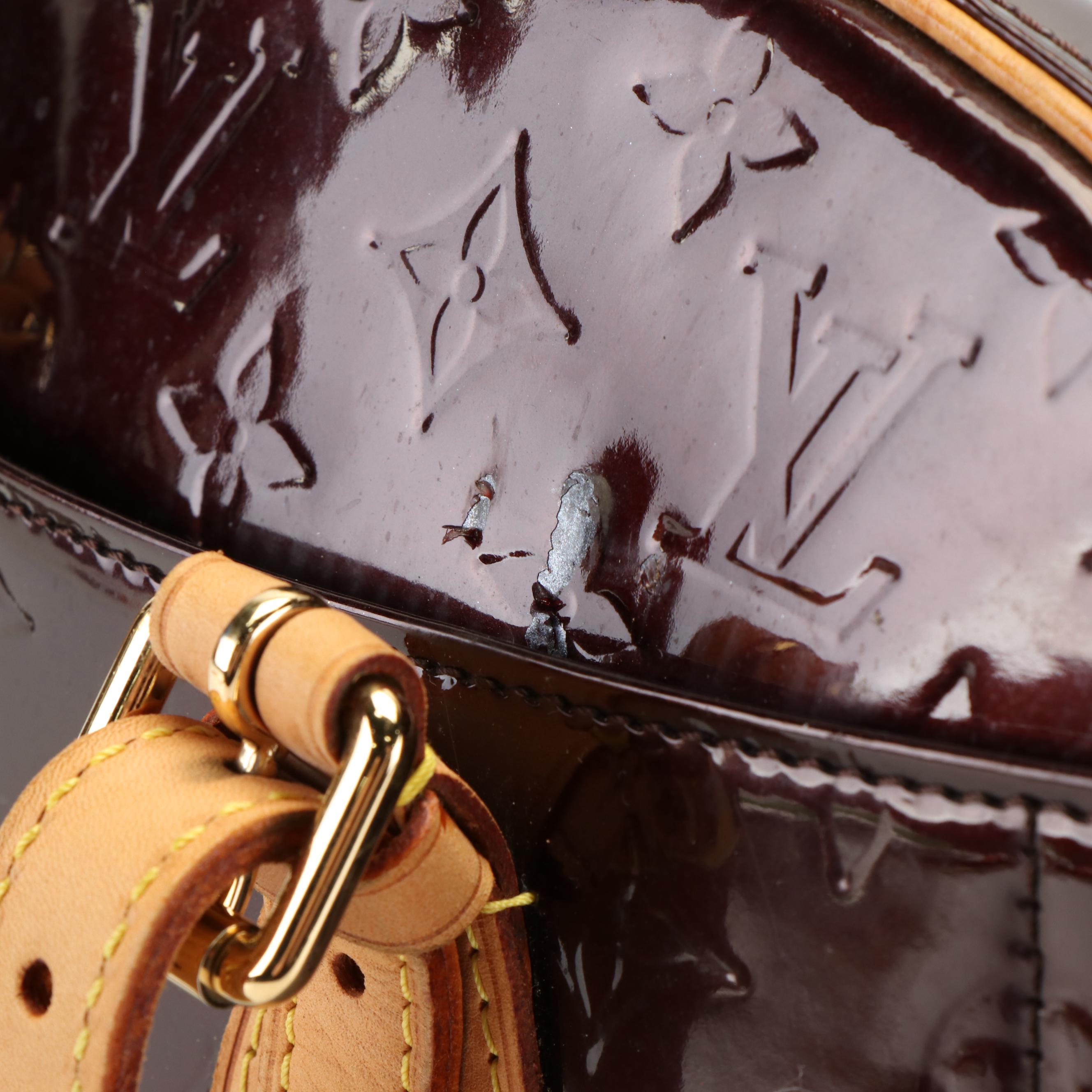 Louis Vuitton Summit Drive Monogram Vernis Handbag