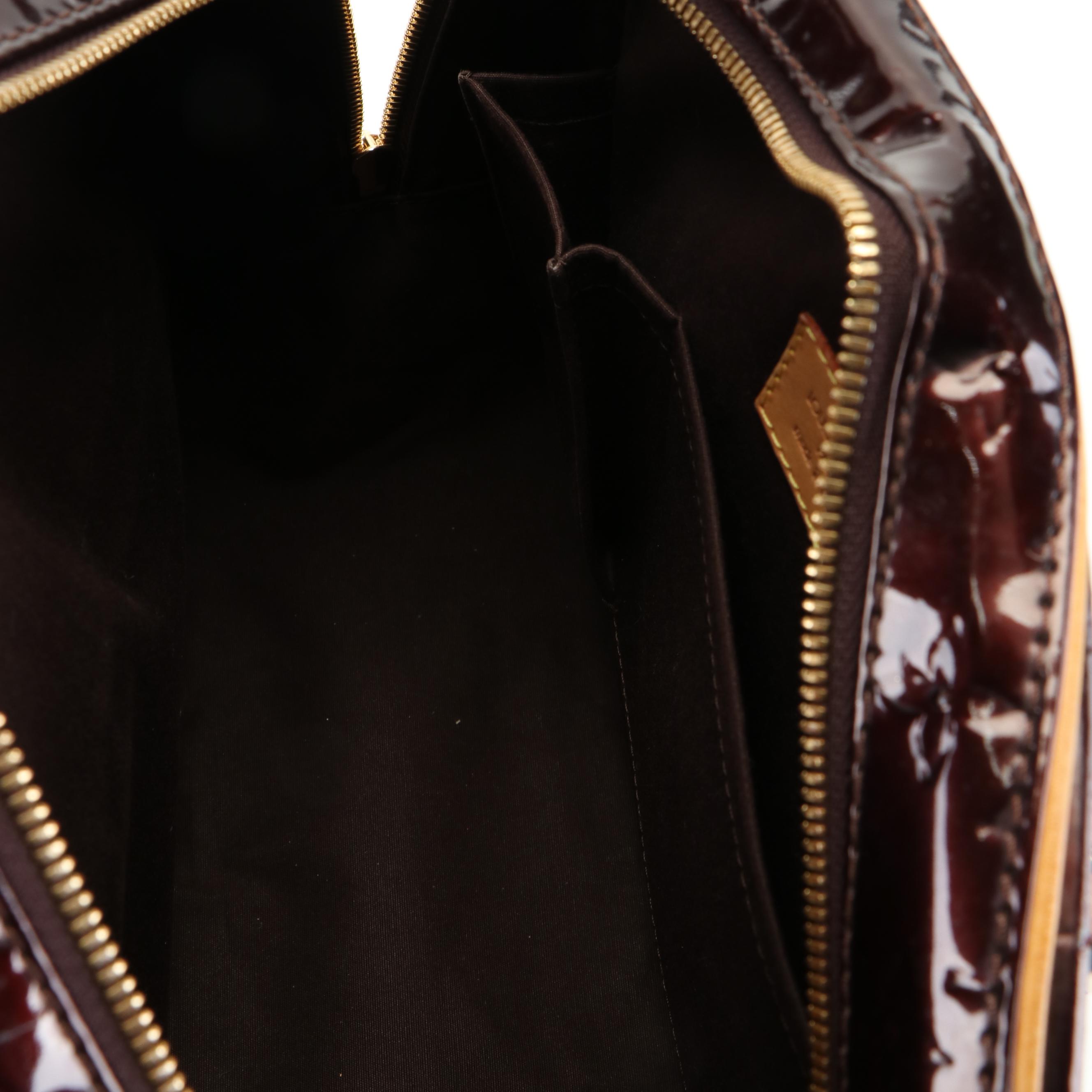 Louis Vuitton Summit Drive Monogram Vernis Handbag