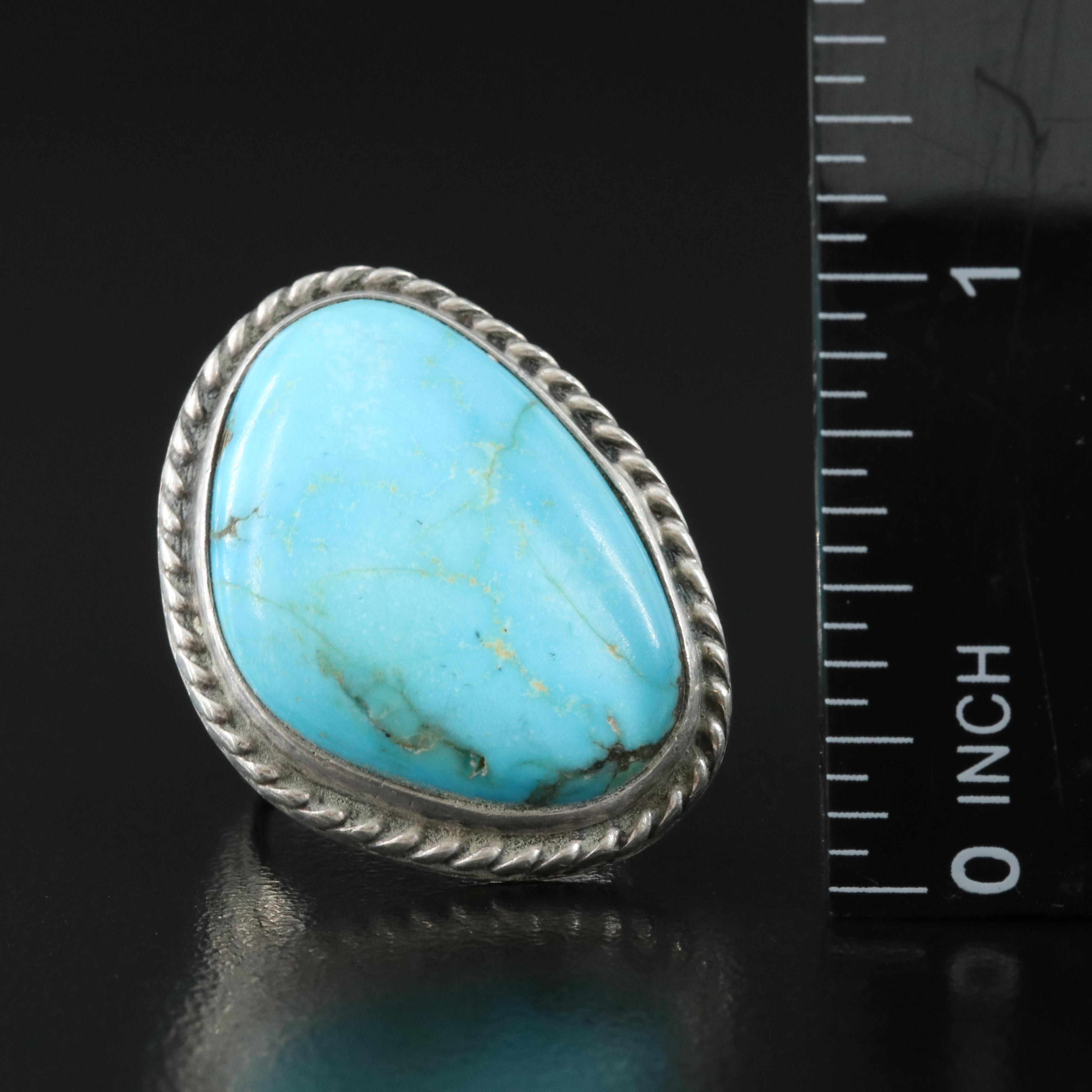 Sterling Turquoise Ring