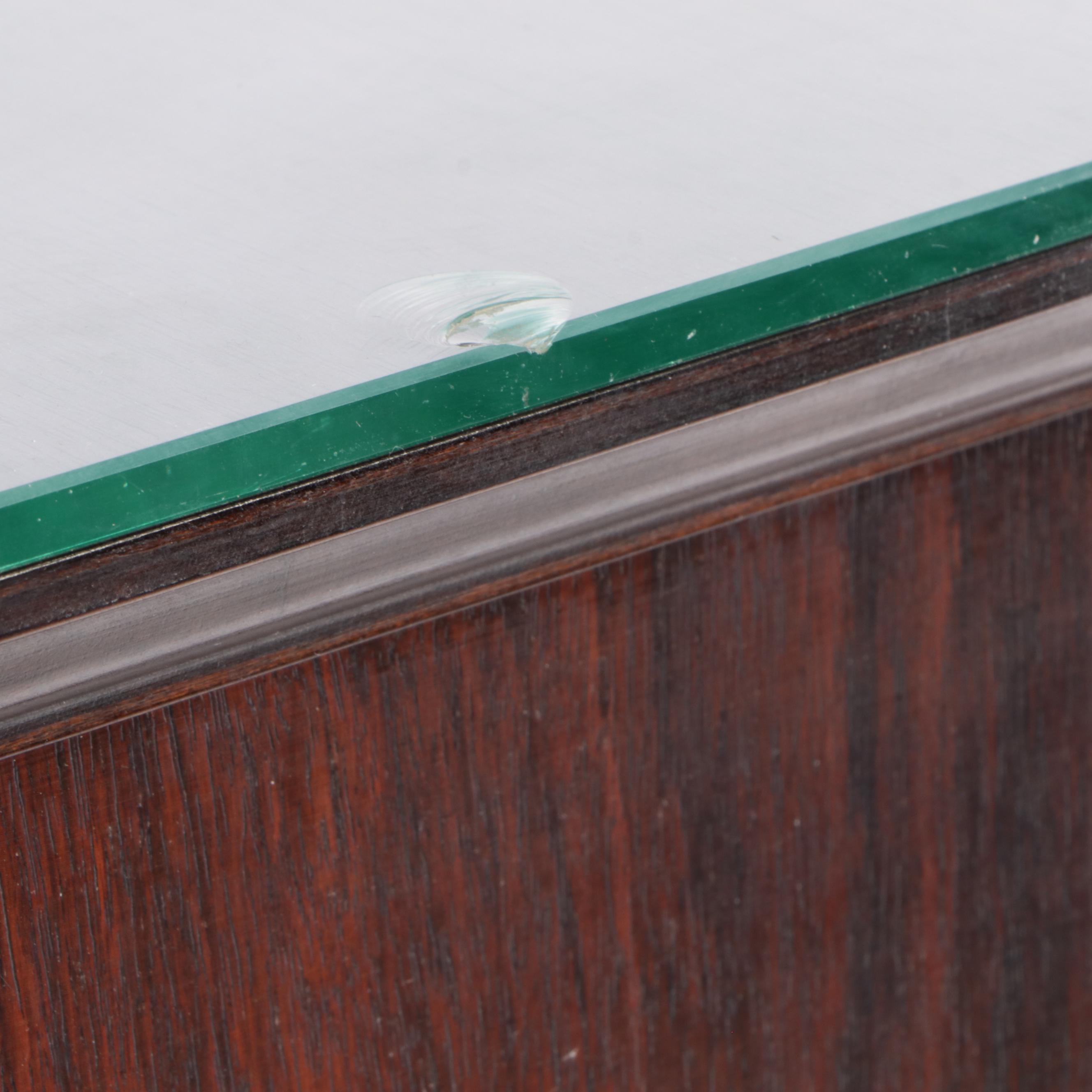 Neoclassical Style Marquetry Clothes Press, Early 20th Century