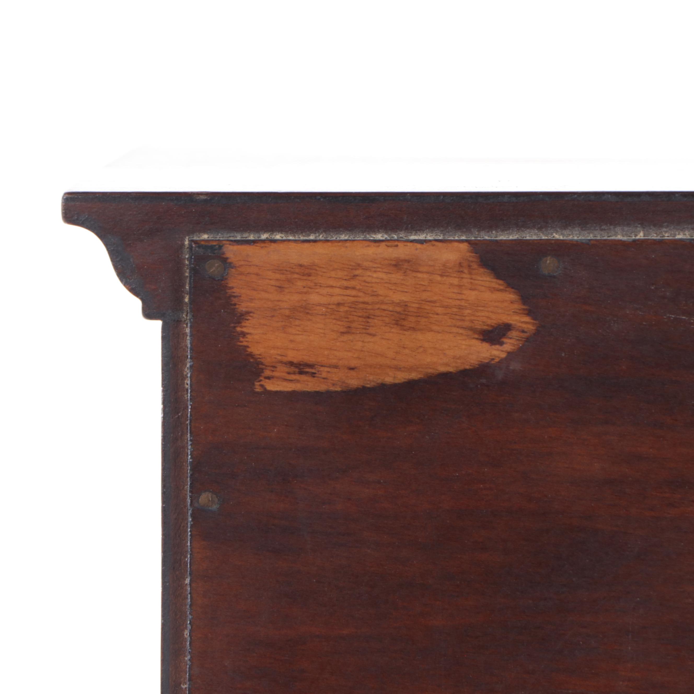 Neoclassical Style Marquetry Clothes Press, Early 20th Century