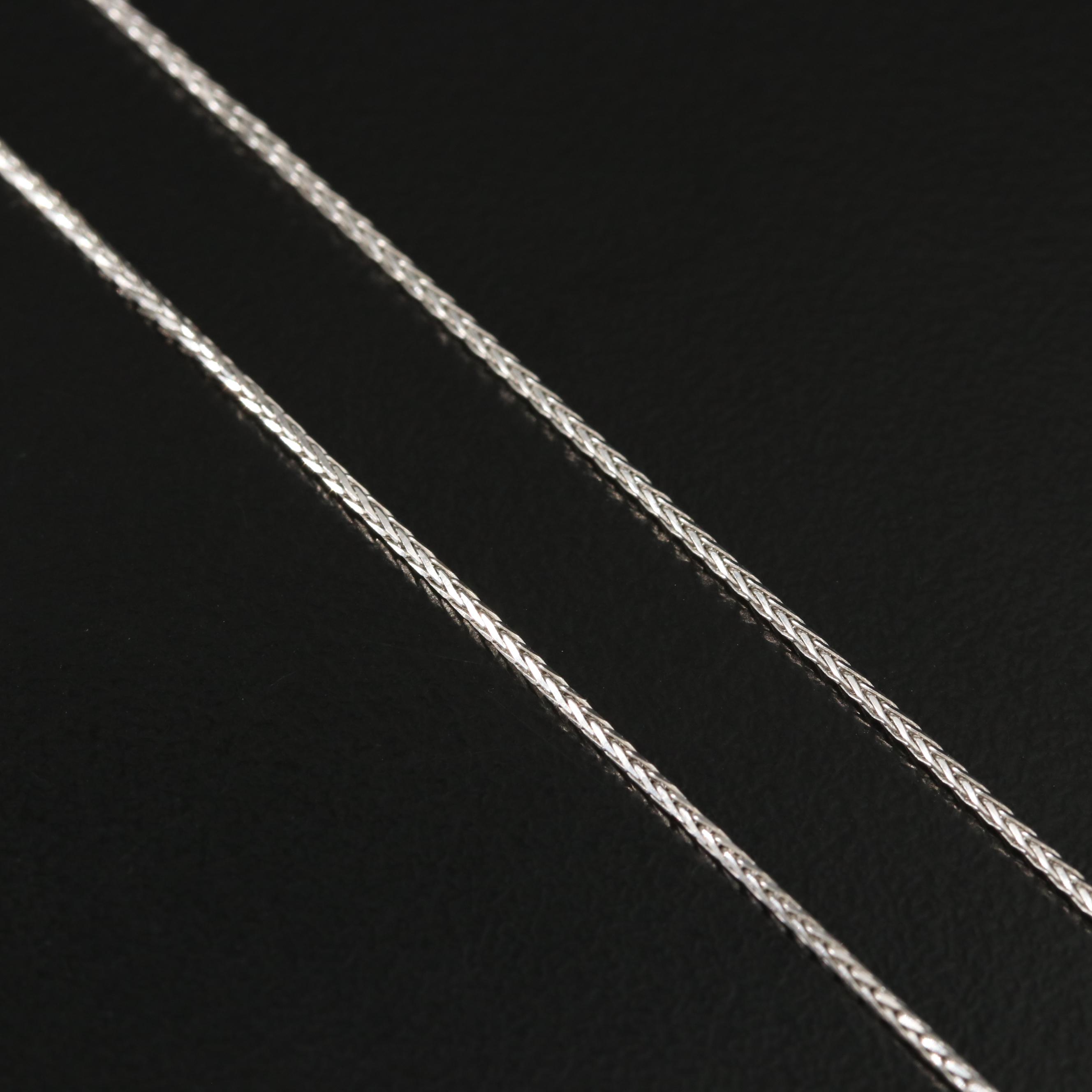 14K Wheat Chain Necklace