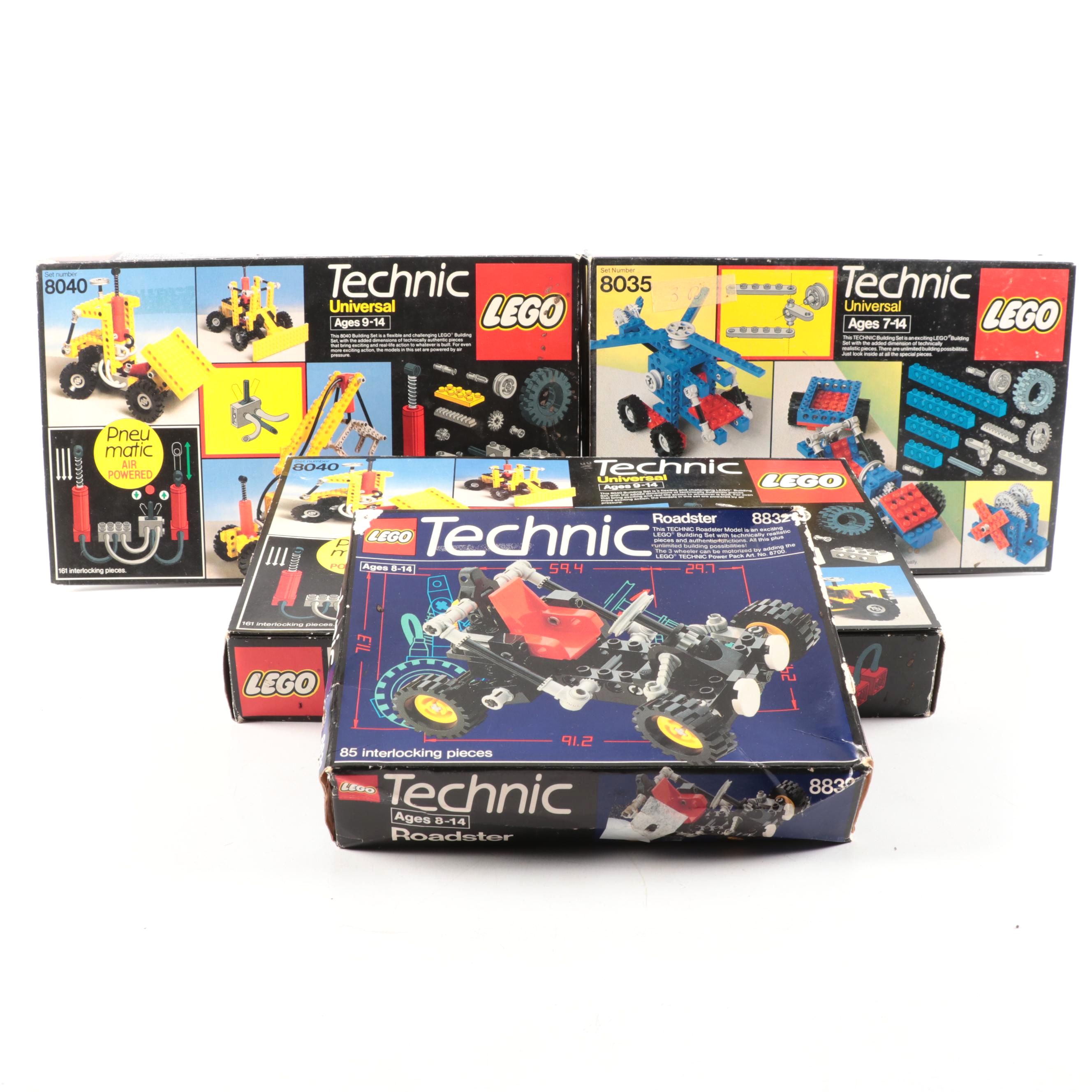 LEGO Technic "Universal" and "Roadster" Toy Construction Sets