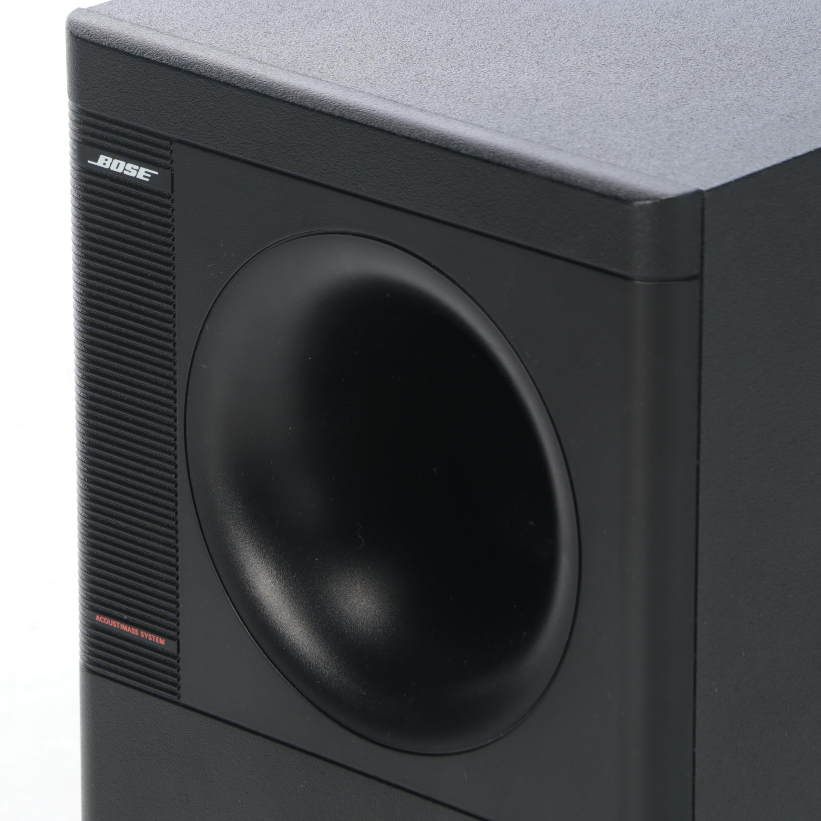 Bose Acoustimass Home Theater Speaker System