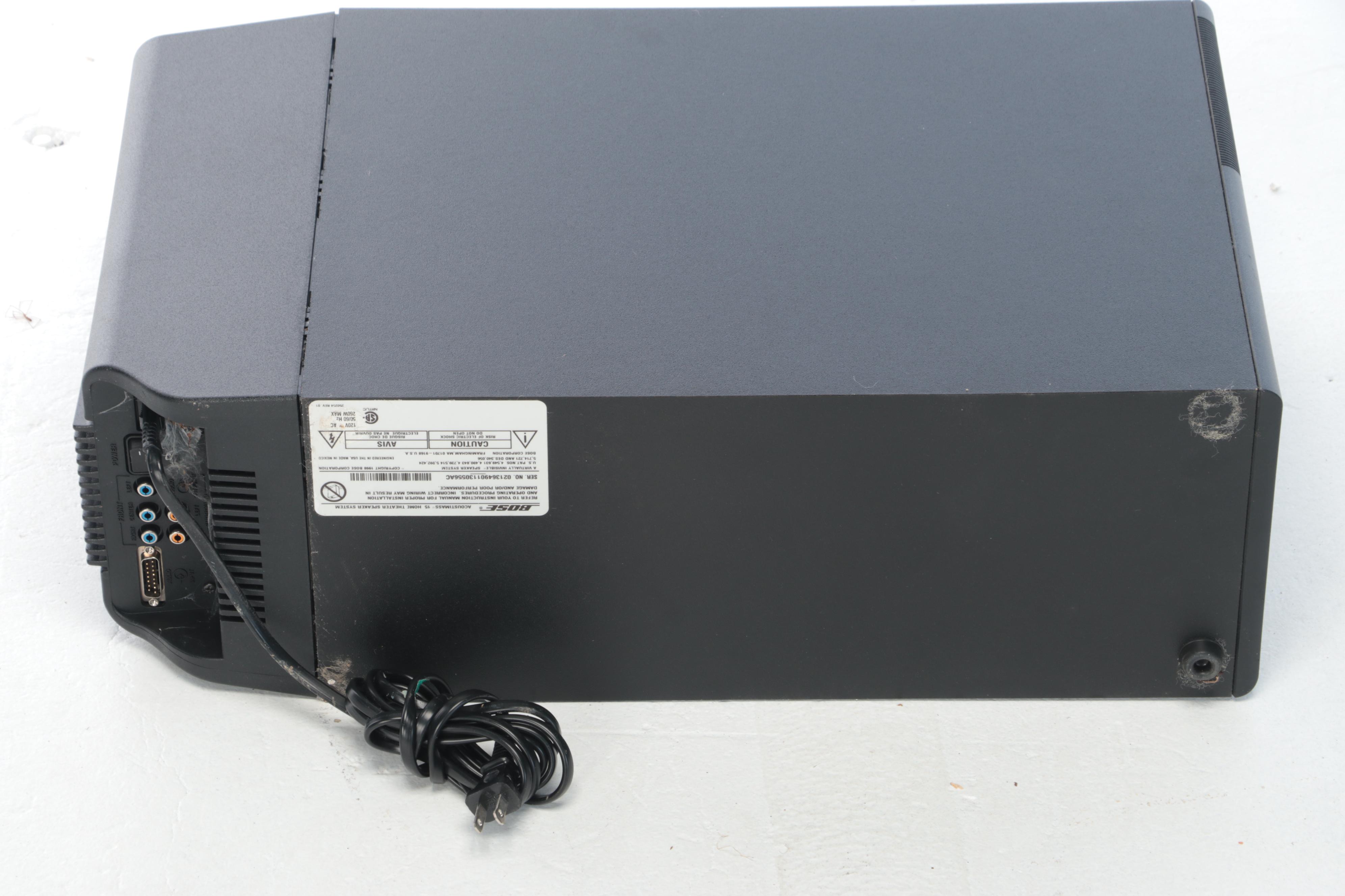 Bose Acoustimass Home Theater Speaker System