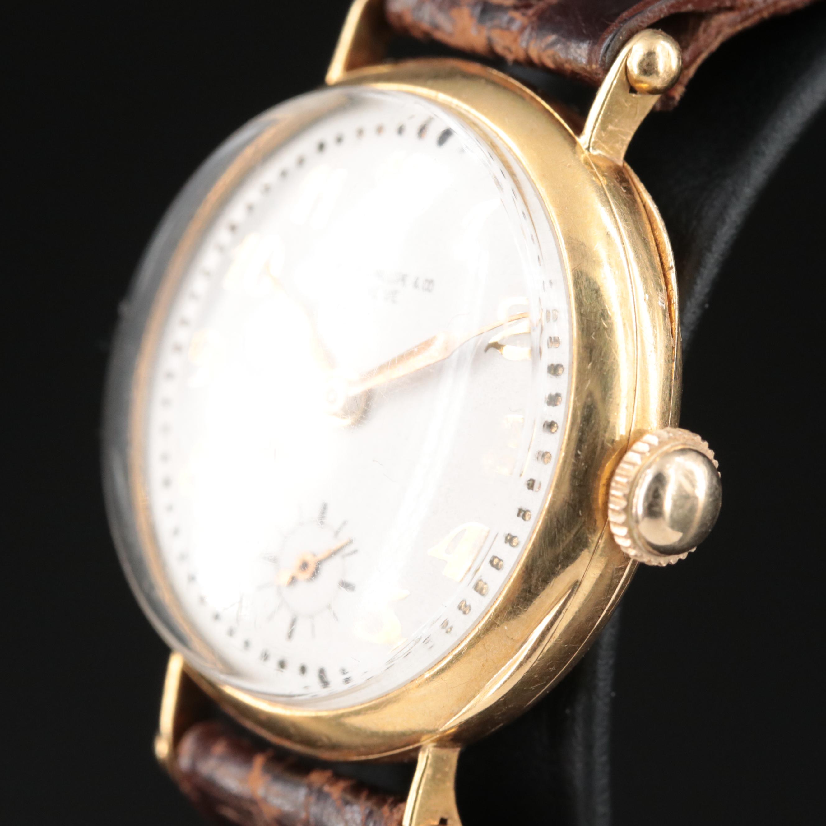 Patek Philippe 18K Hinged Back Vintage Watch