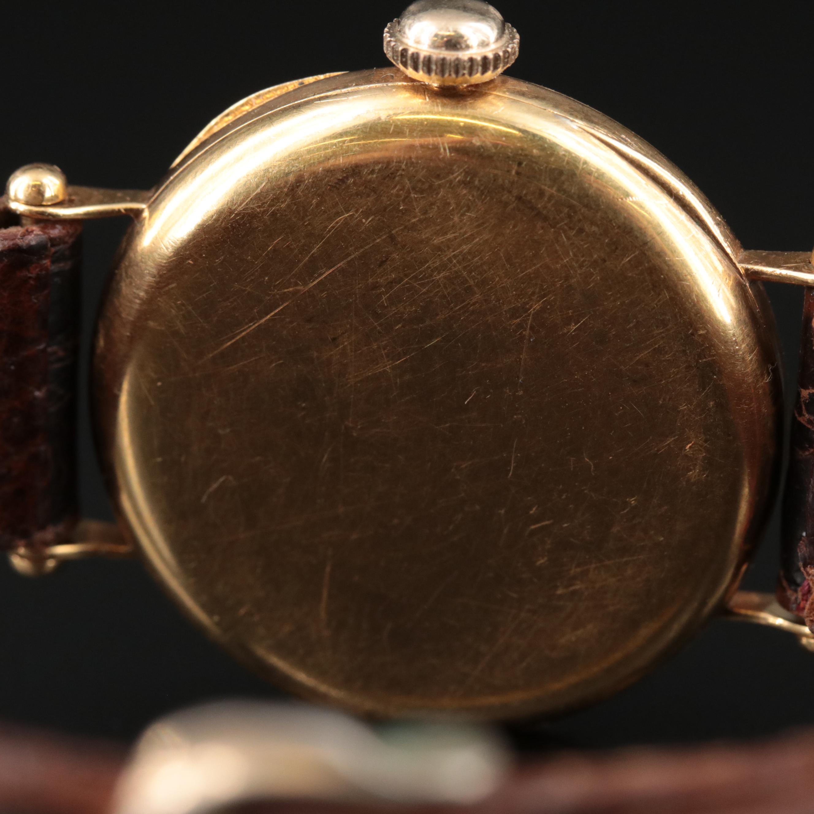 Patek Philippe 18K Hinged Back Vintage Watch