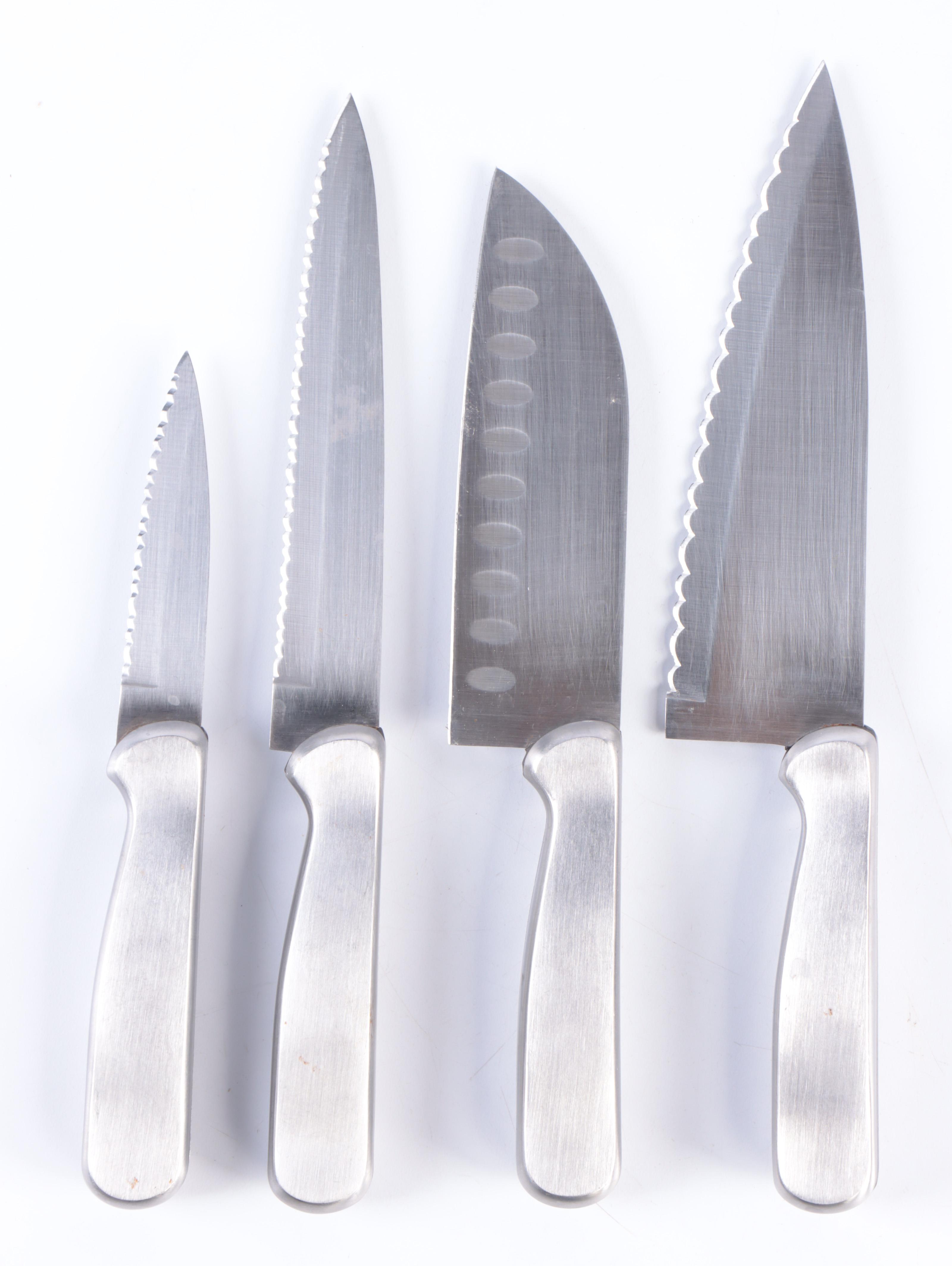 Wolfgang Puck and Ginsu Kitchen Knives in Knife Blocks