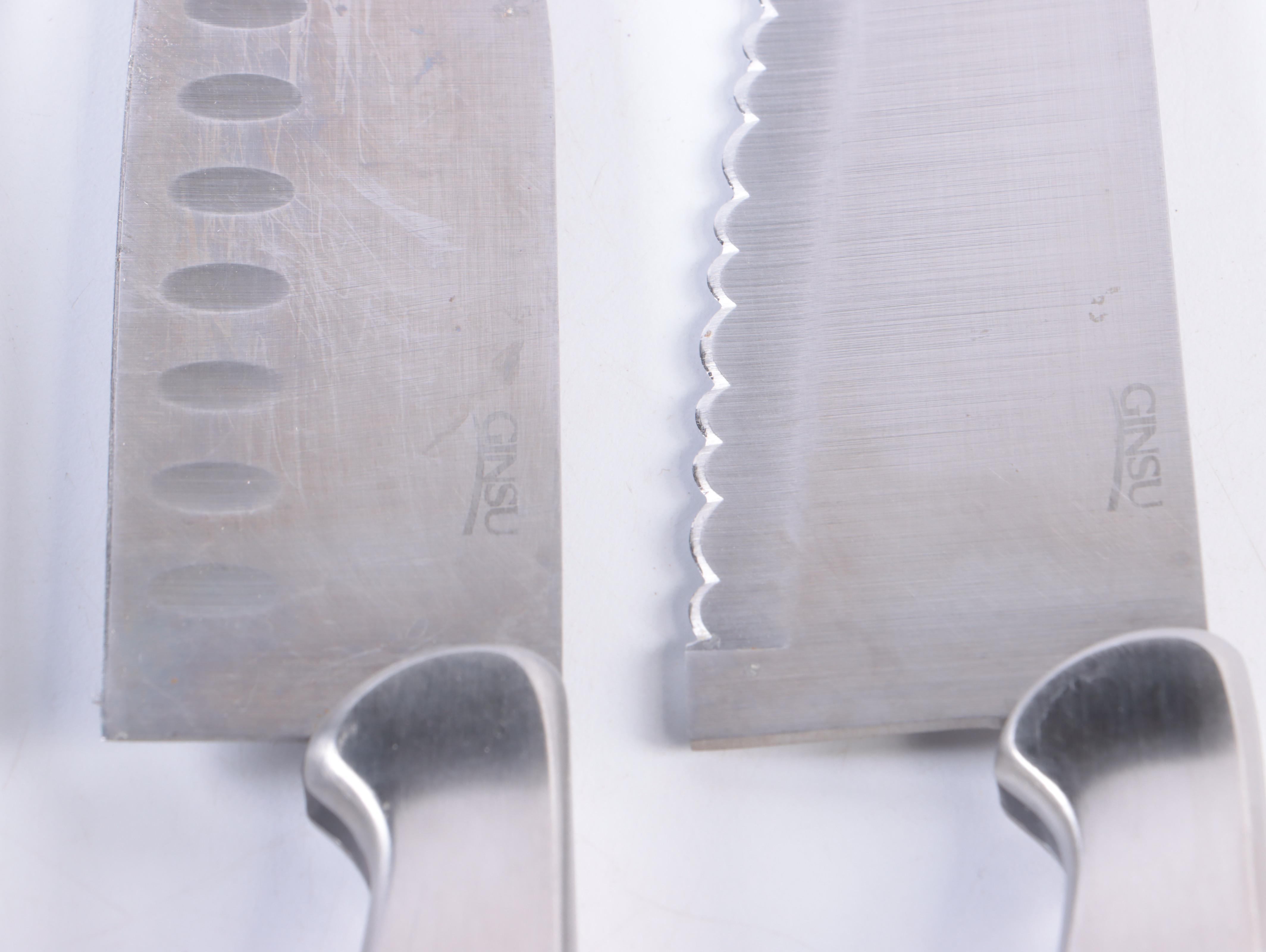 Wolfgang Puck and Ginsu Kitchen Knives in Knife Blocks